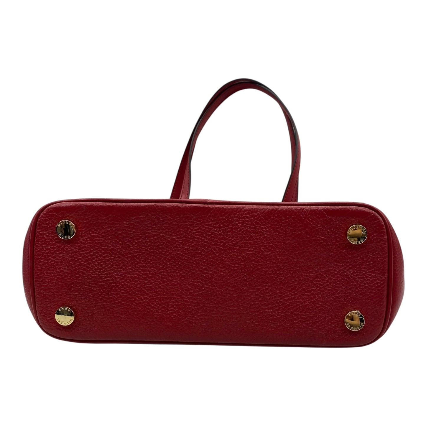 Handbag Designer By Michael Kors In Red, Size:Medium