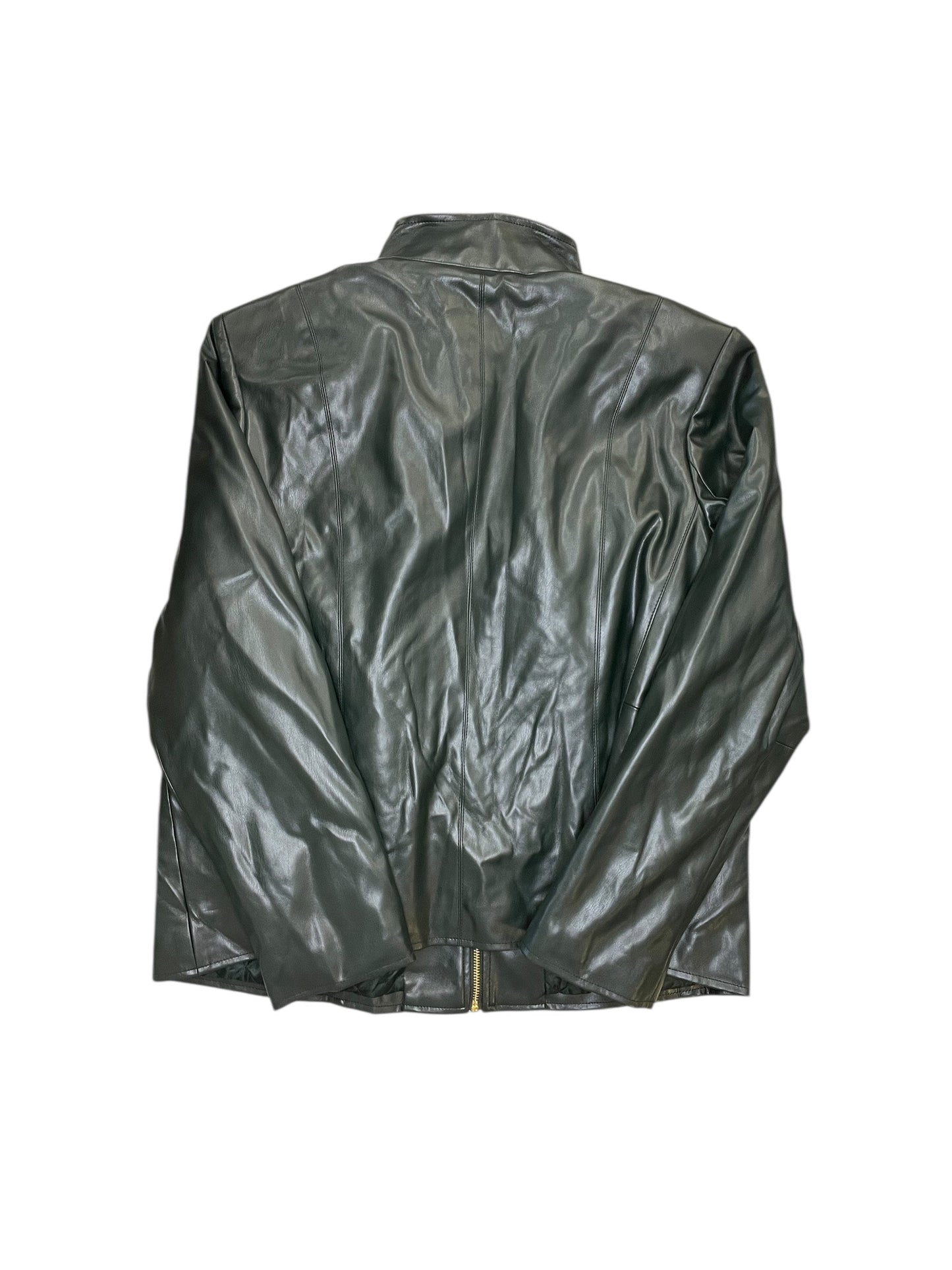 Jacket Other By Cole-Haan In Green, Size:2X