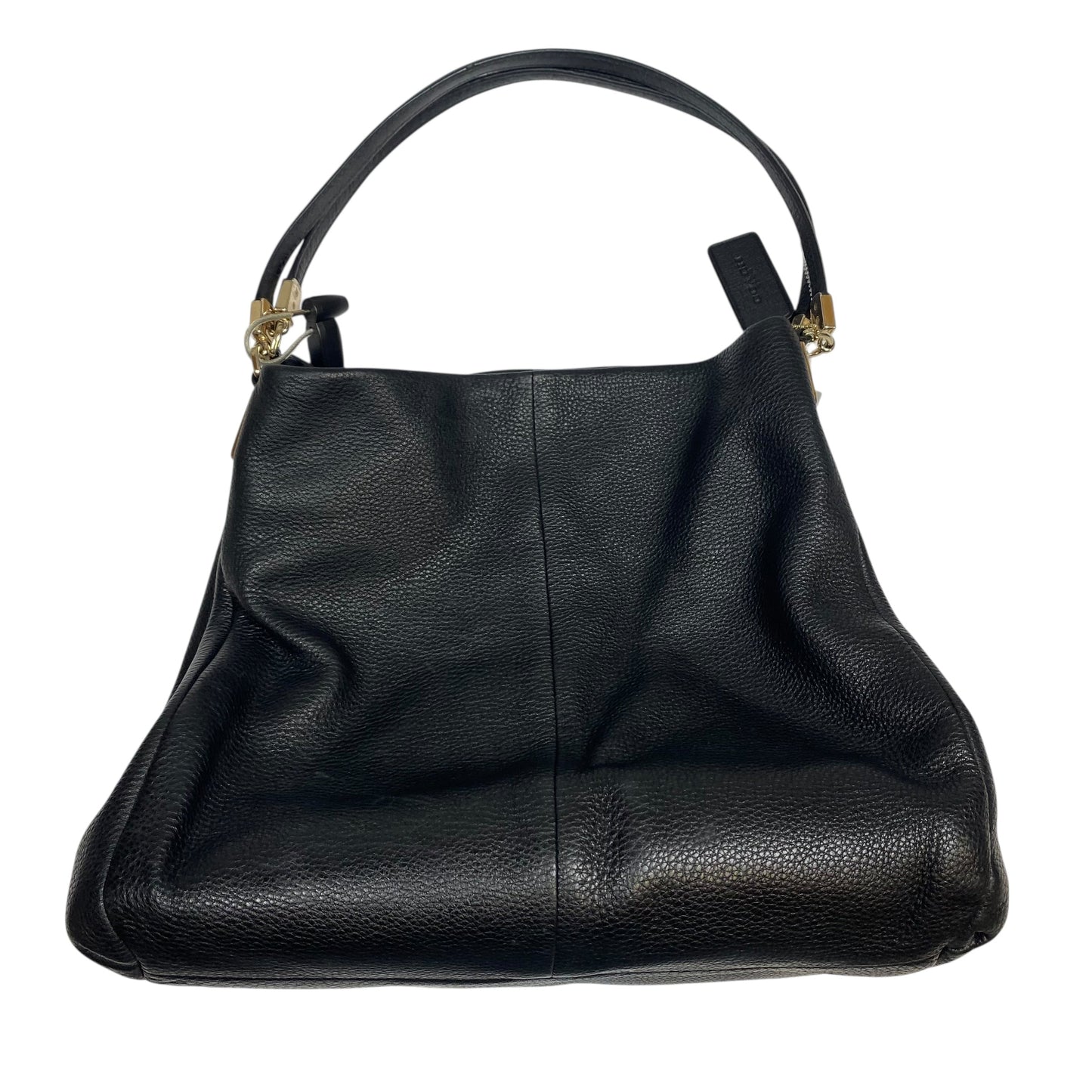 Handbag Designer By Coach In Black, Size:Large
