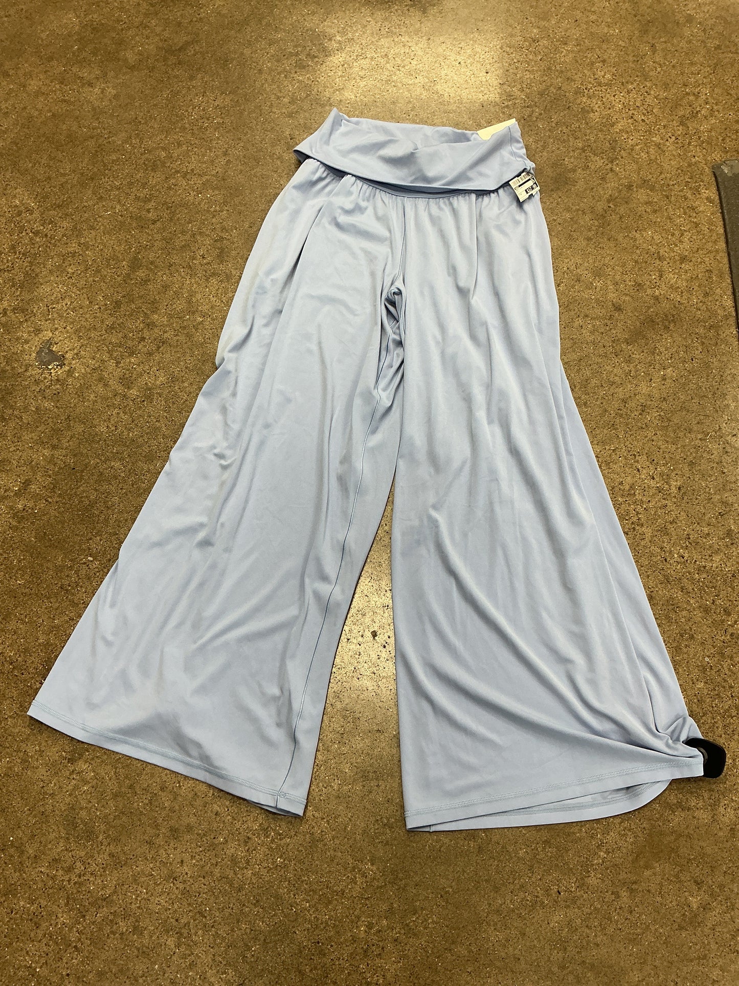 Pants Wide Leg By Aerie In Blue, Size:M