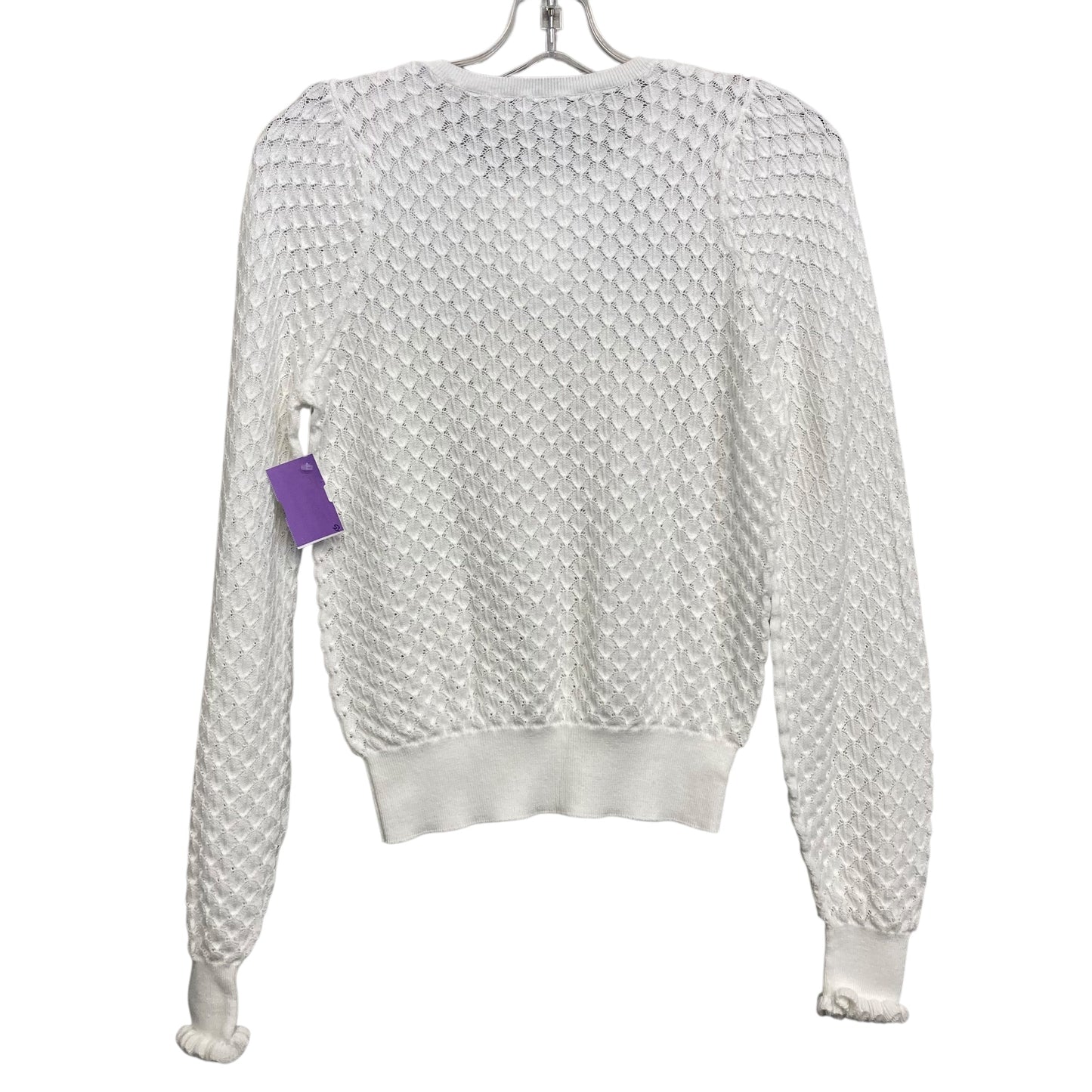 Sweater By Cotton by Autumn Cashmere In White, Size:Xs