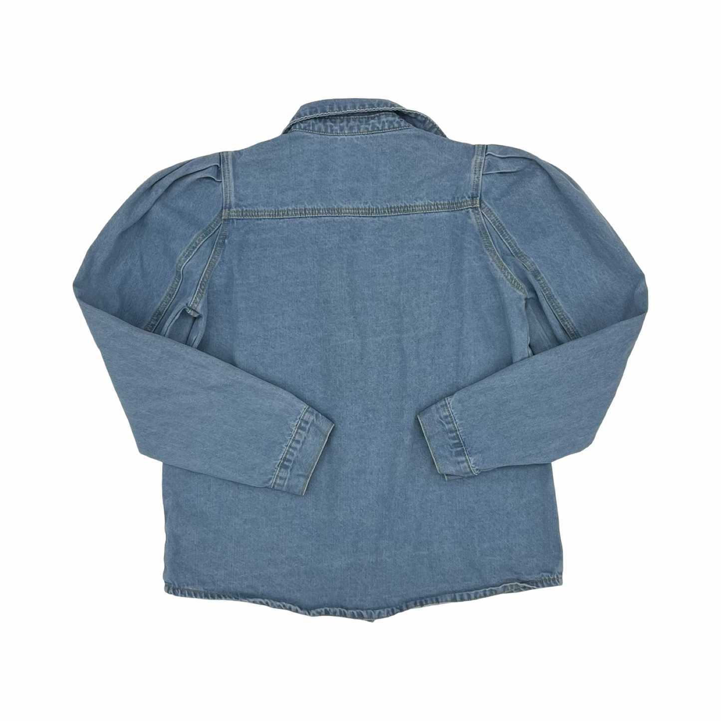 Jacket Denim By Clothes Mentor In Blue Denim, Size:M
