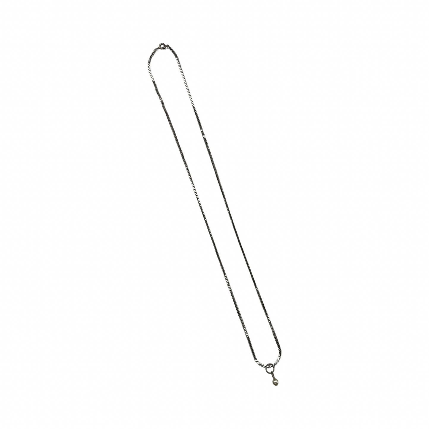 Necklace Chain By Clothes Mentor In Silver