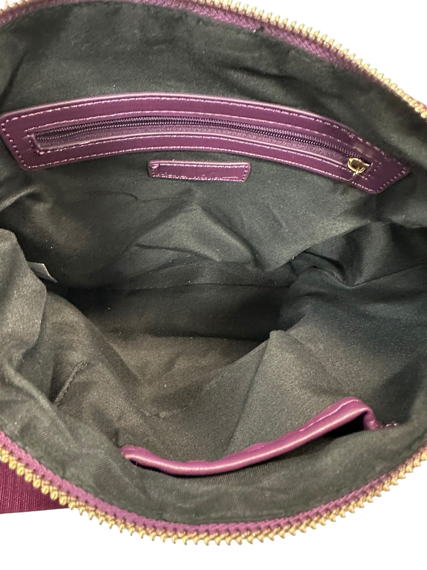 Handbag By Nicole Miller In Purple, Size:Small