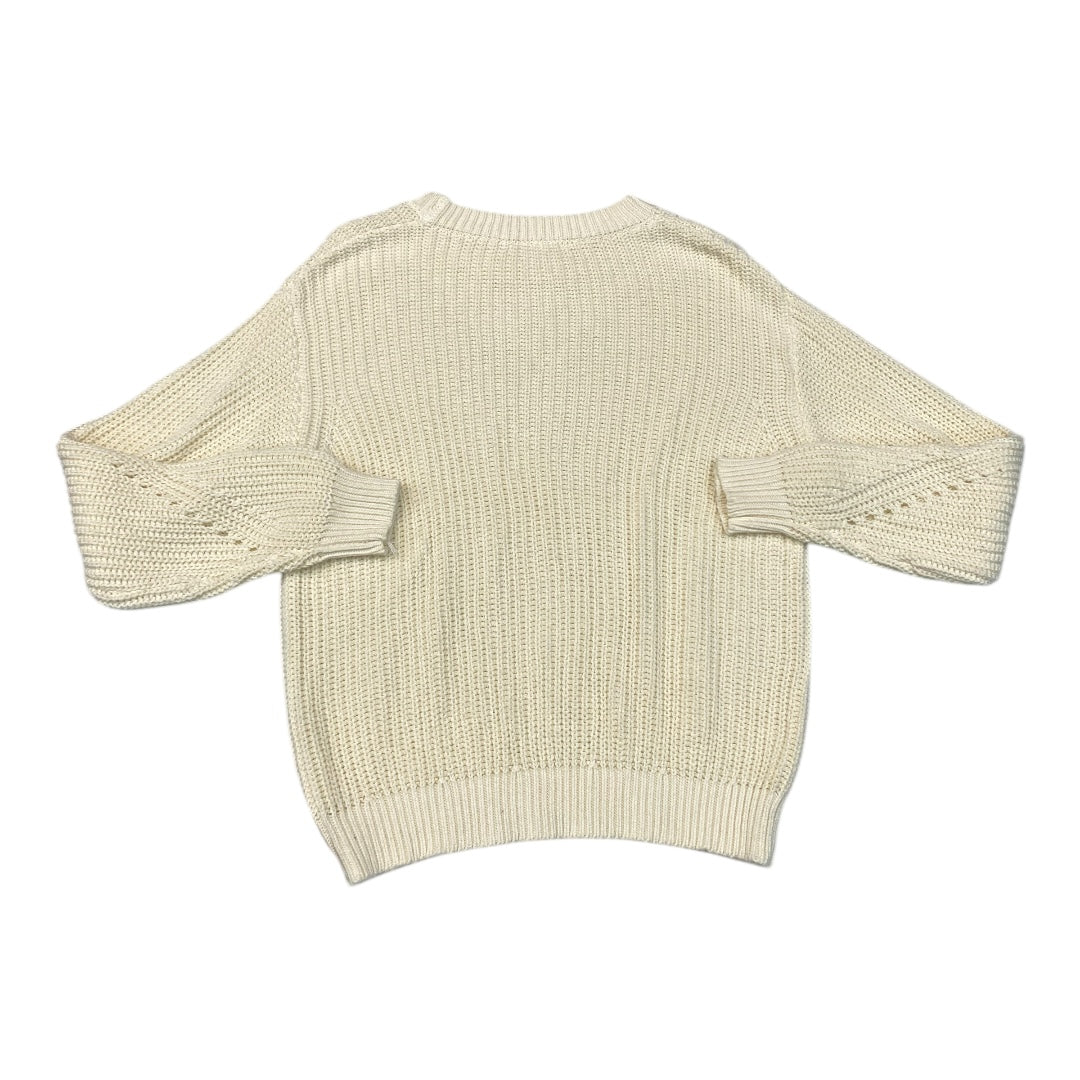 Sweater By Marine Layer In Cream, Size:S