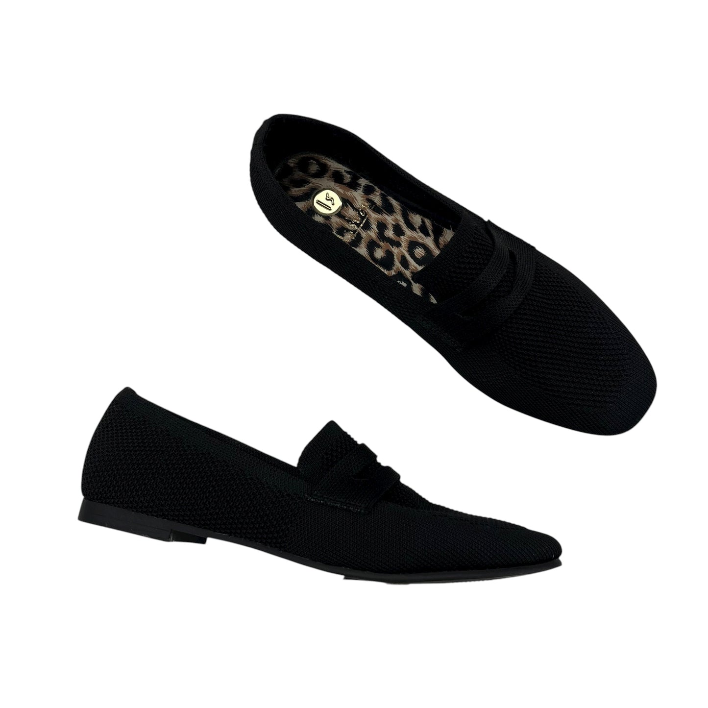 Shoes Flats By Clothes Mentor In Black, Size:8.5
