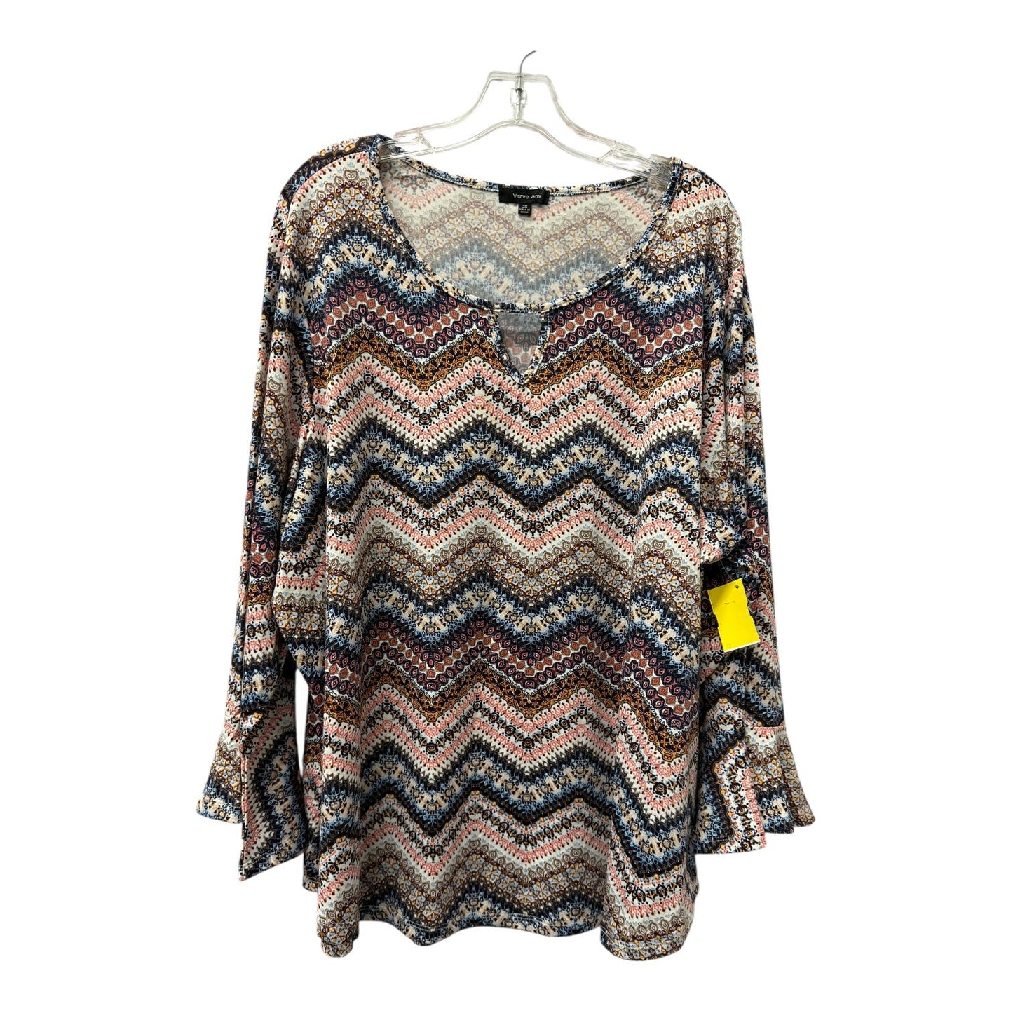 Top Ls By Verve Ami In Orange, Size:3X