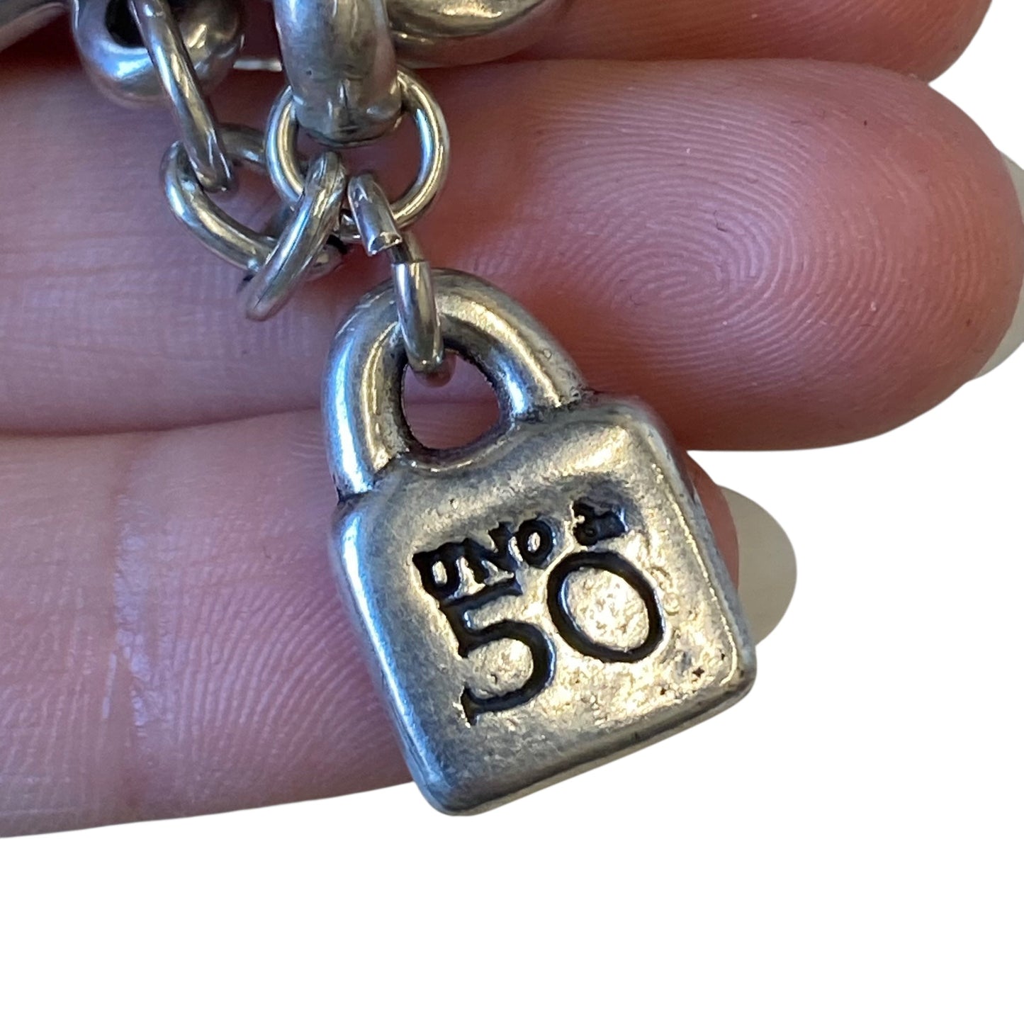 Bracelet Chain By Uno De 50 In Silver