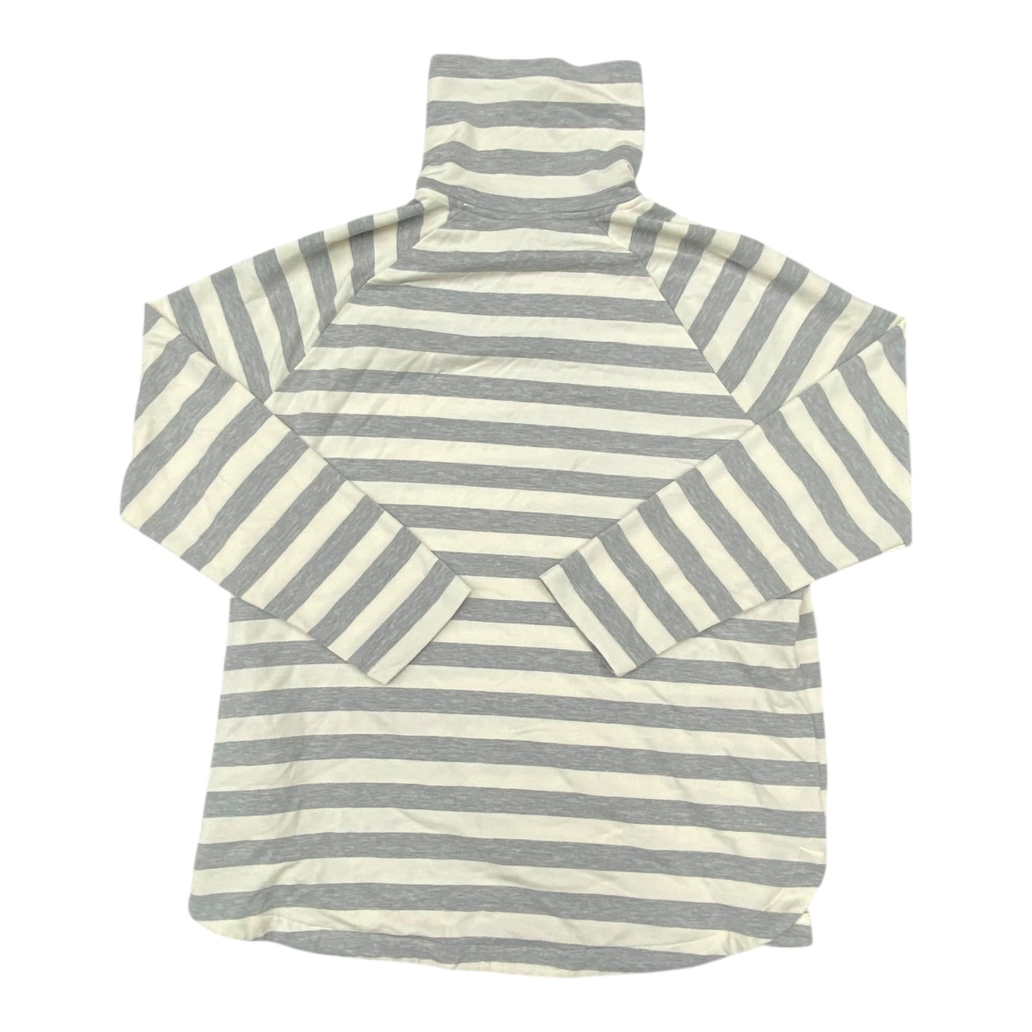 Sweatshirt Collar By Lou And Grey In Grey & White, Size:Xl