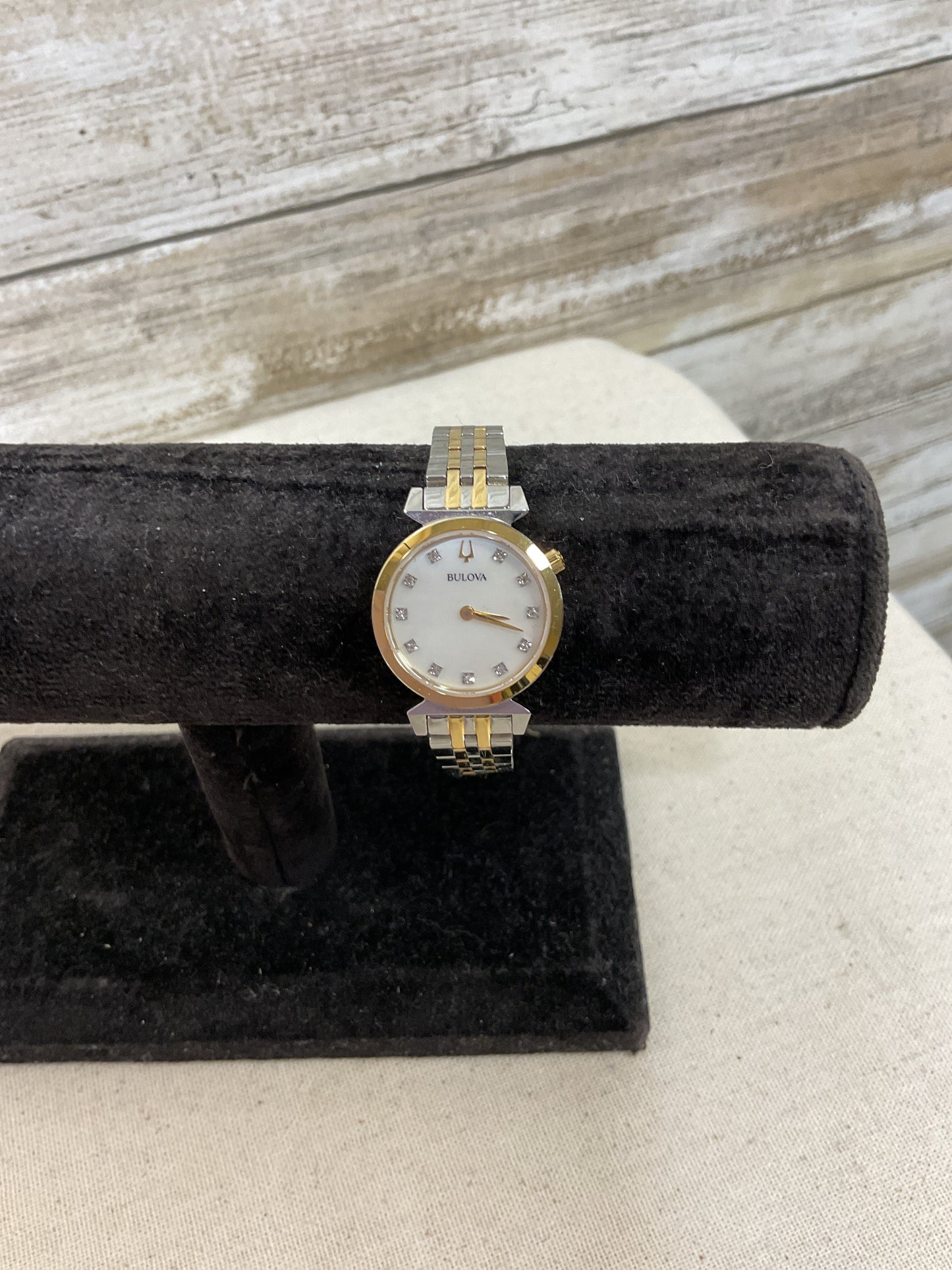 Watch By Bulova In Gold & Silver