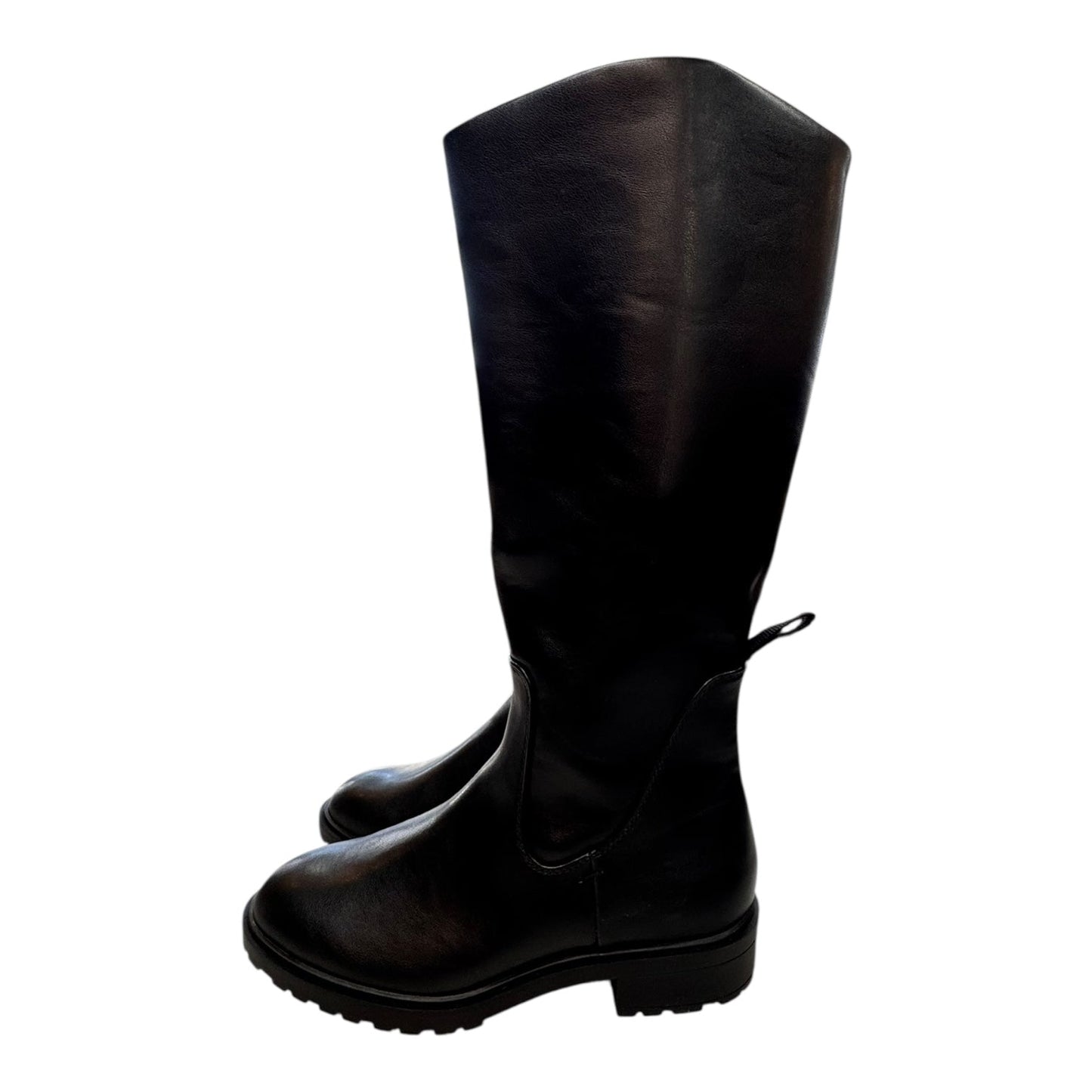 Boots Knee Flats By Amazon Essentials In Black, Size:8.5