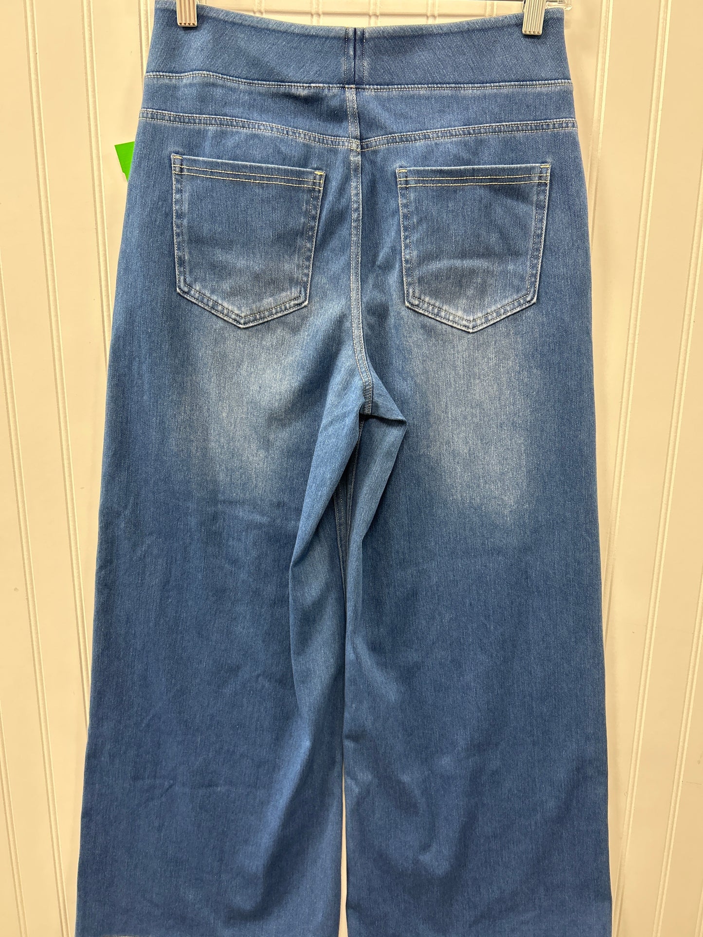 Jeans Wide Leg By Halara In Blue Denim, Size:M
