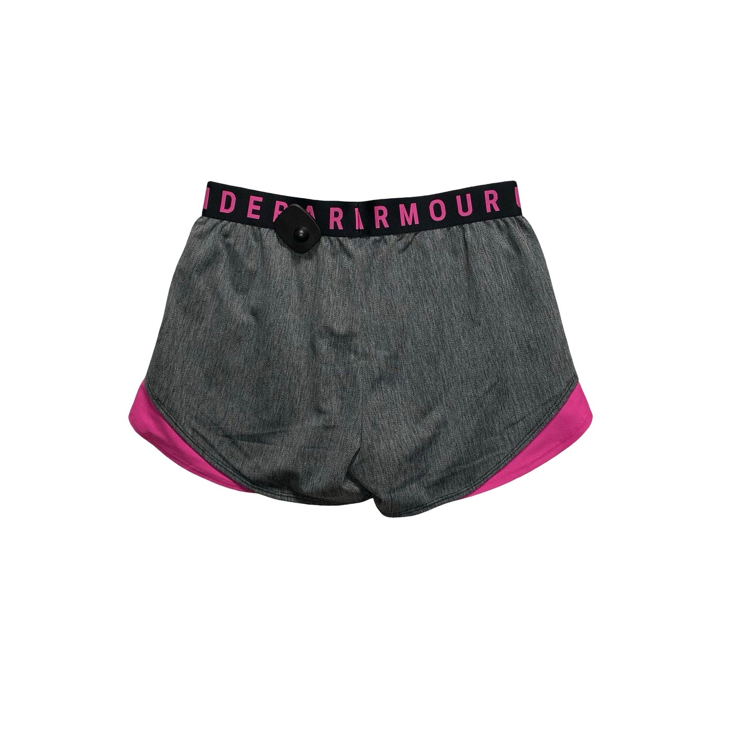 Athletic Shorts By Under Armour In Black & Pink, Size:S