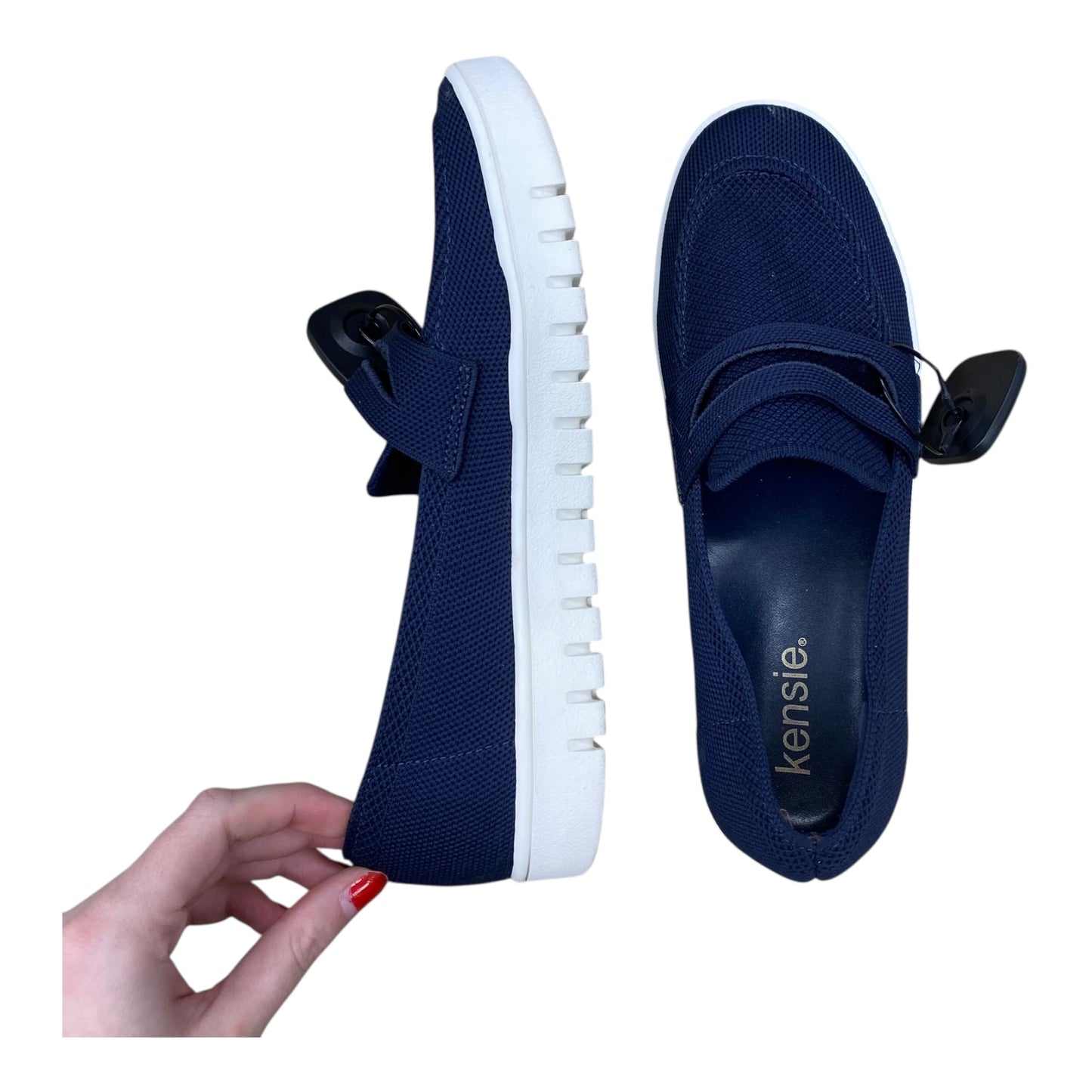 Shoes Flats By Kensie In Blue, Size:9.5