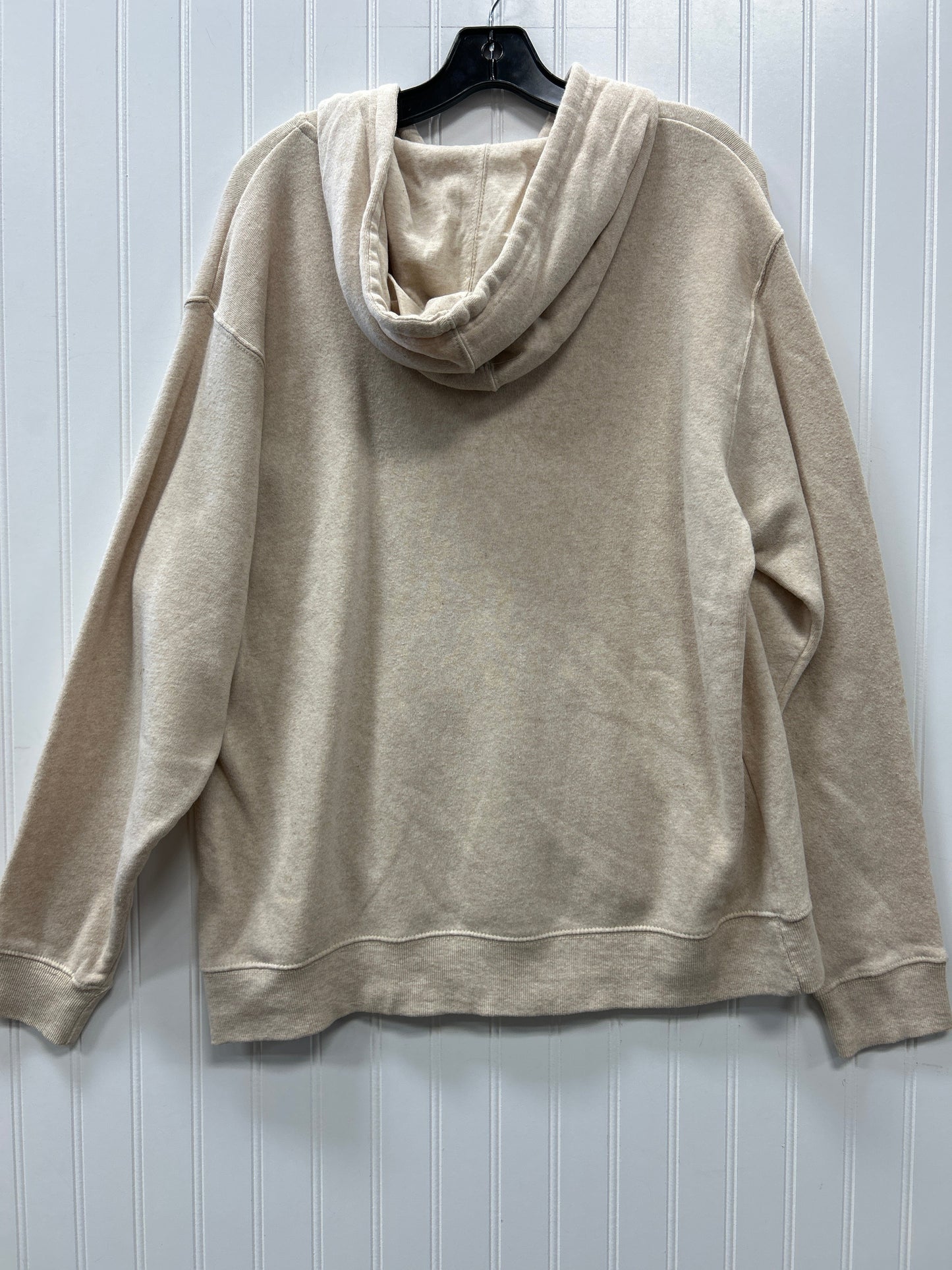 Sweatshirt Hoodie By Cmc In Cream, Size:M