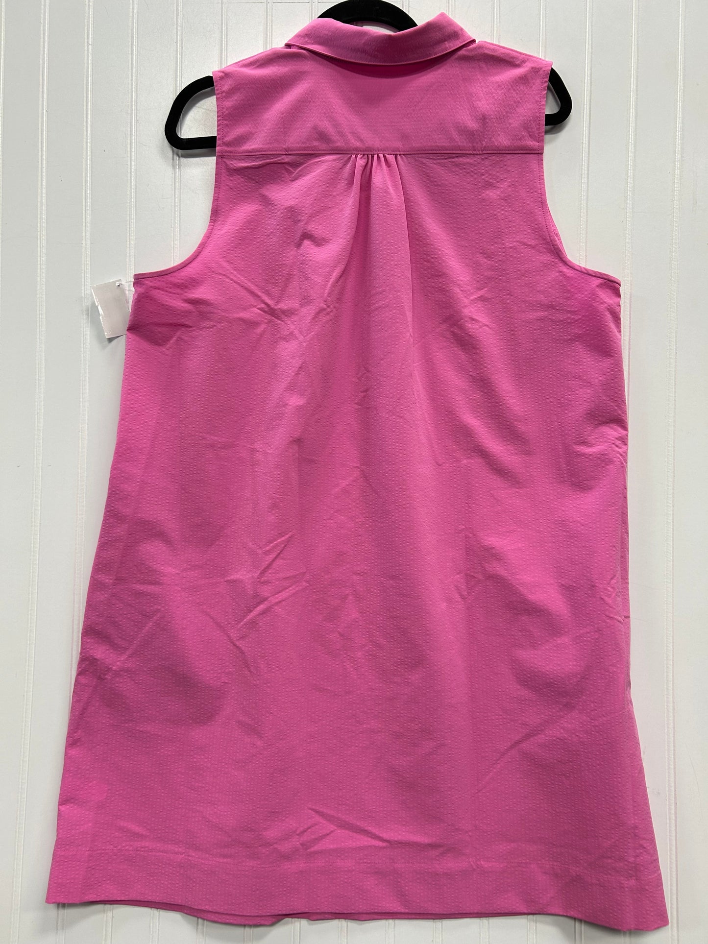 Dress Casual Midi By Vineyard Vines In Pink, Size:Xl