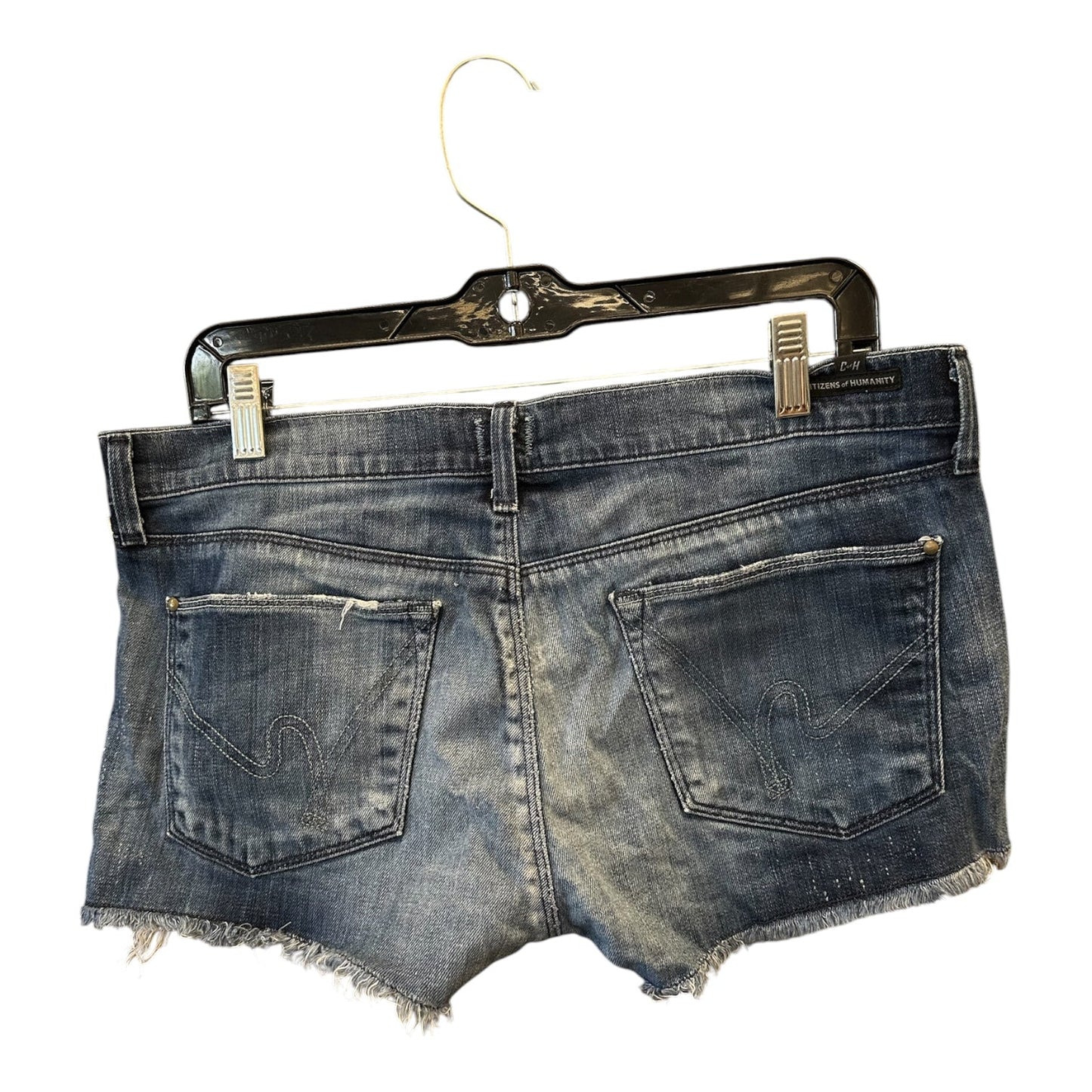 Shorts By Citizens Of Humanity In Blue Denim, Size:12