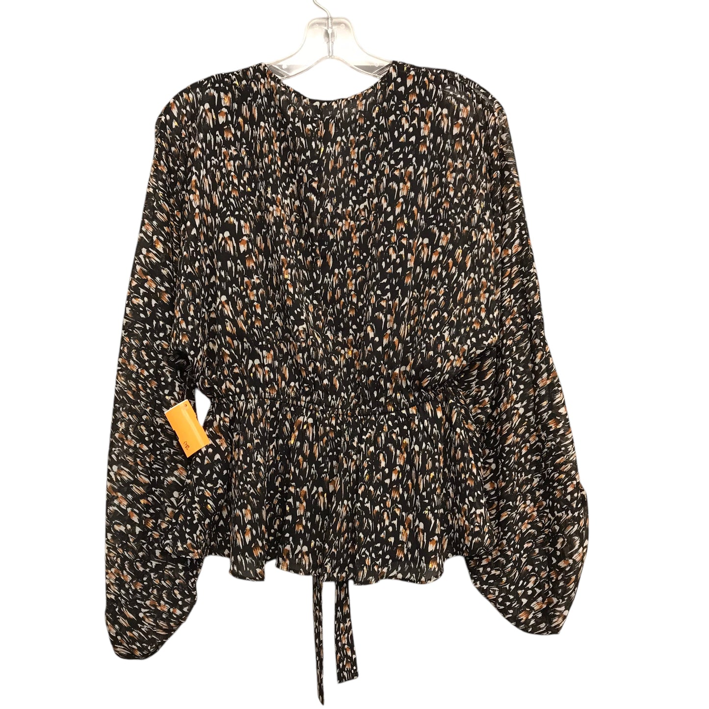 Top Ls By Express In Black & Brown, Size:Sp