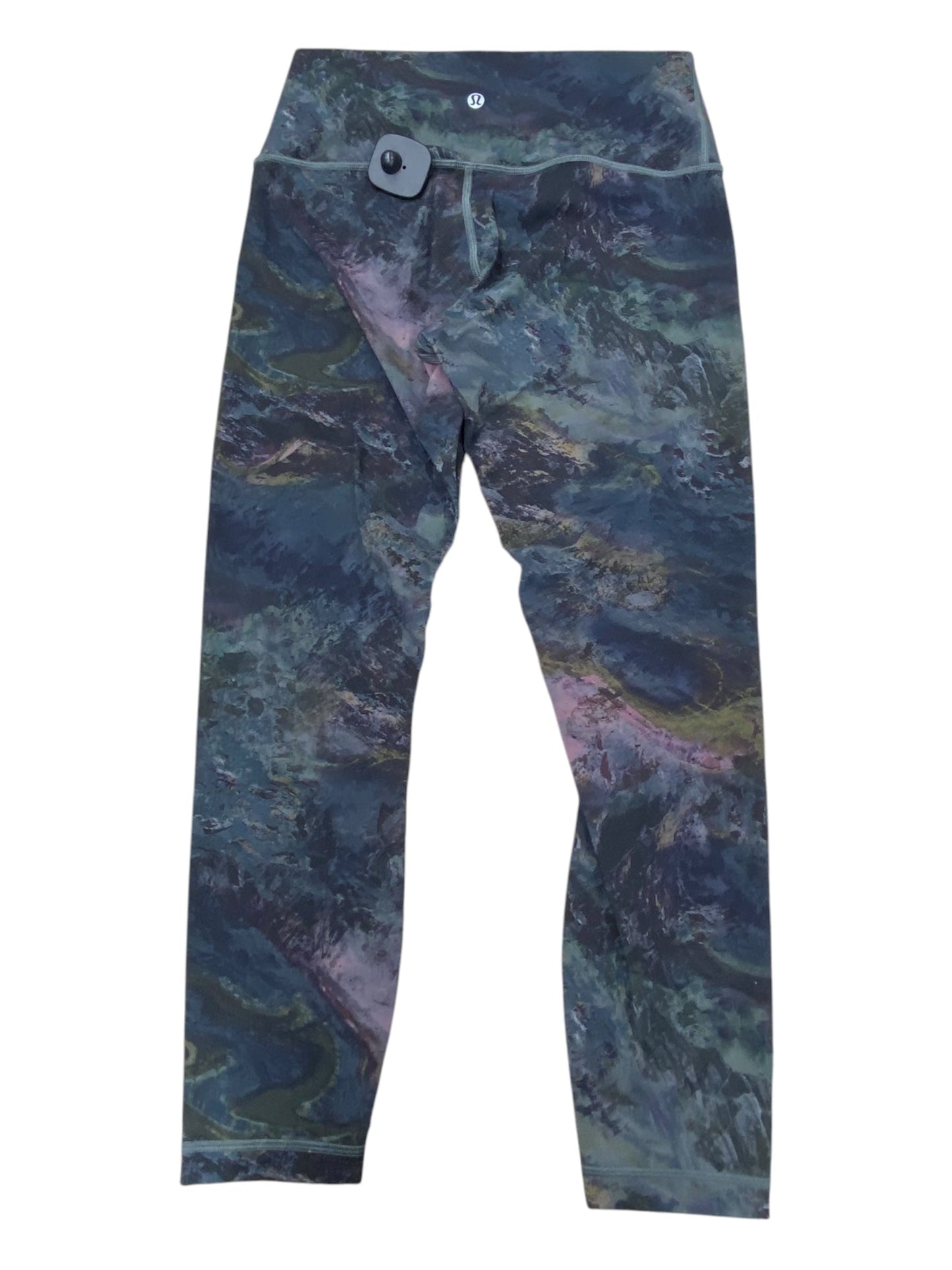 Athletic Leggings By Lululemon In Multi, Size:8