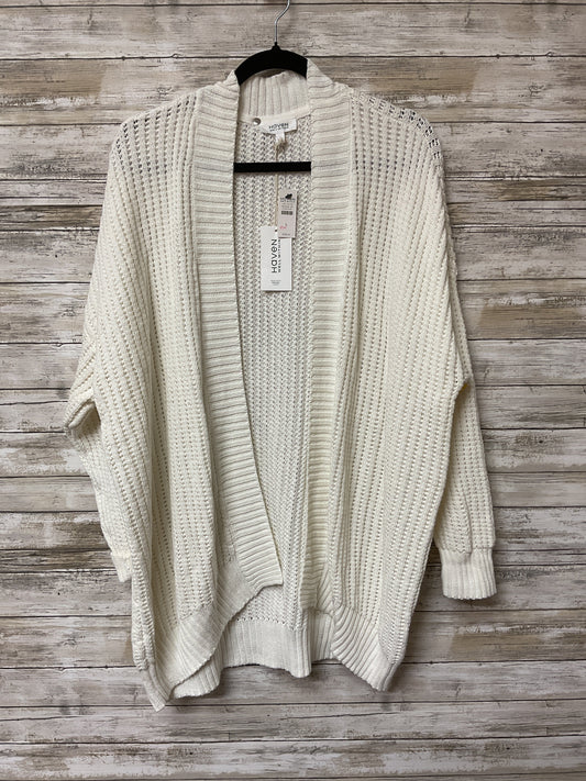 Sweater Cardigan By Haven In White, Size:L