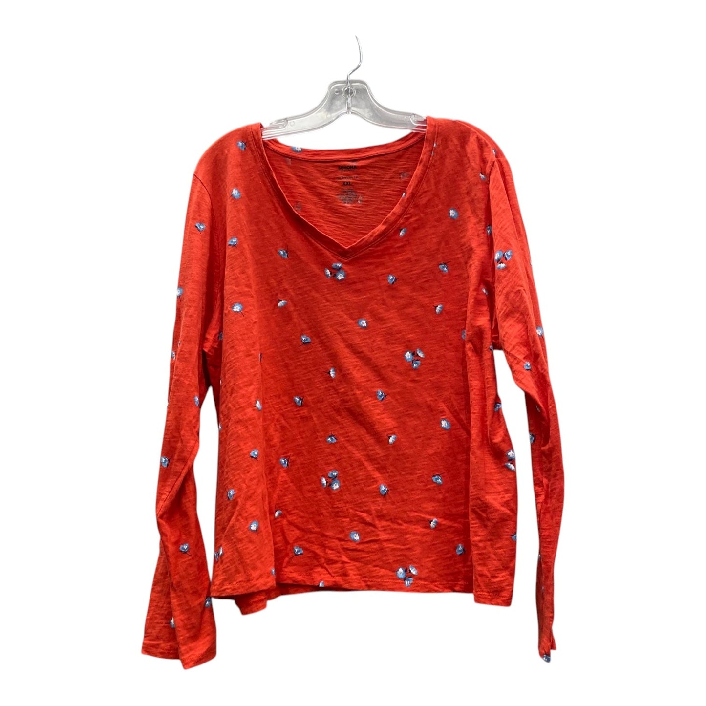 Top Ls By Sonoma In Red, Size:1X