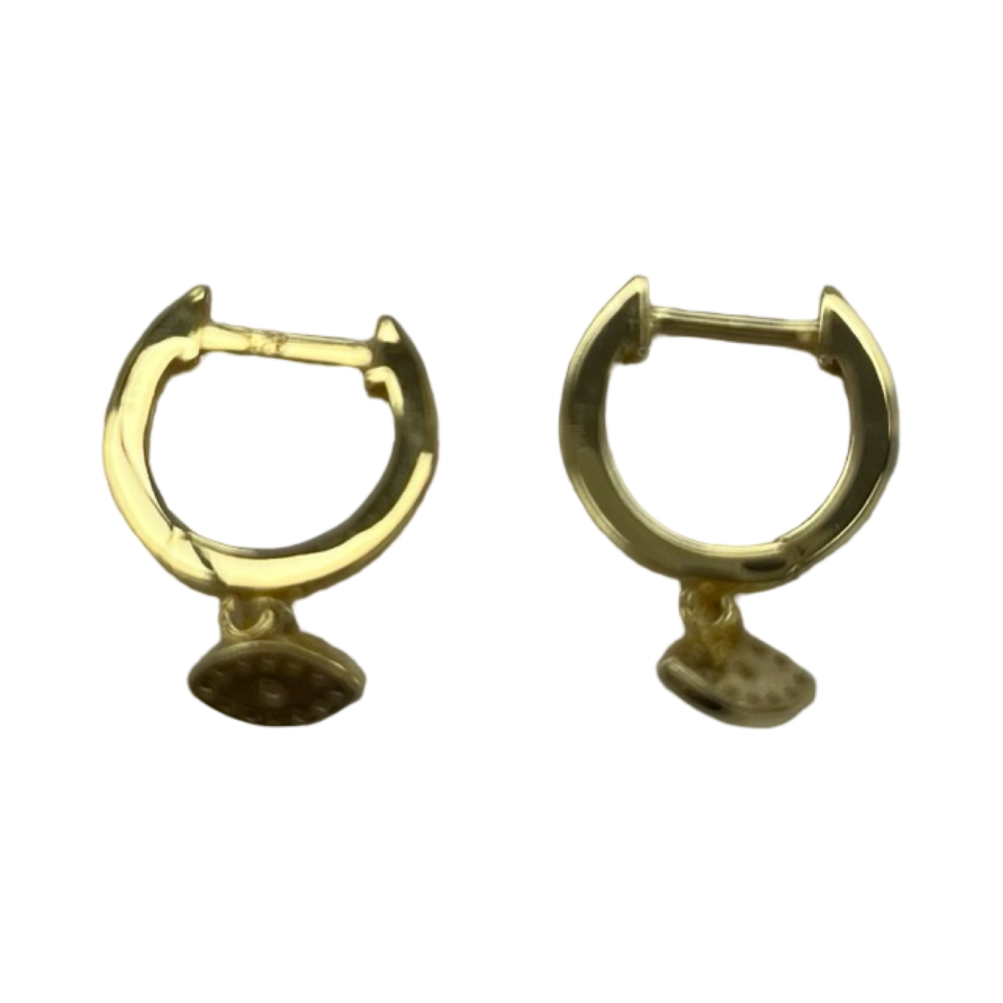 Earrings Hoop By Clothes Mentor In Gold