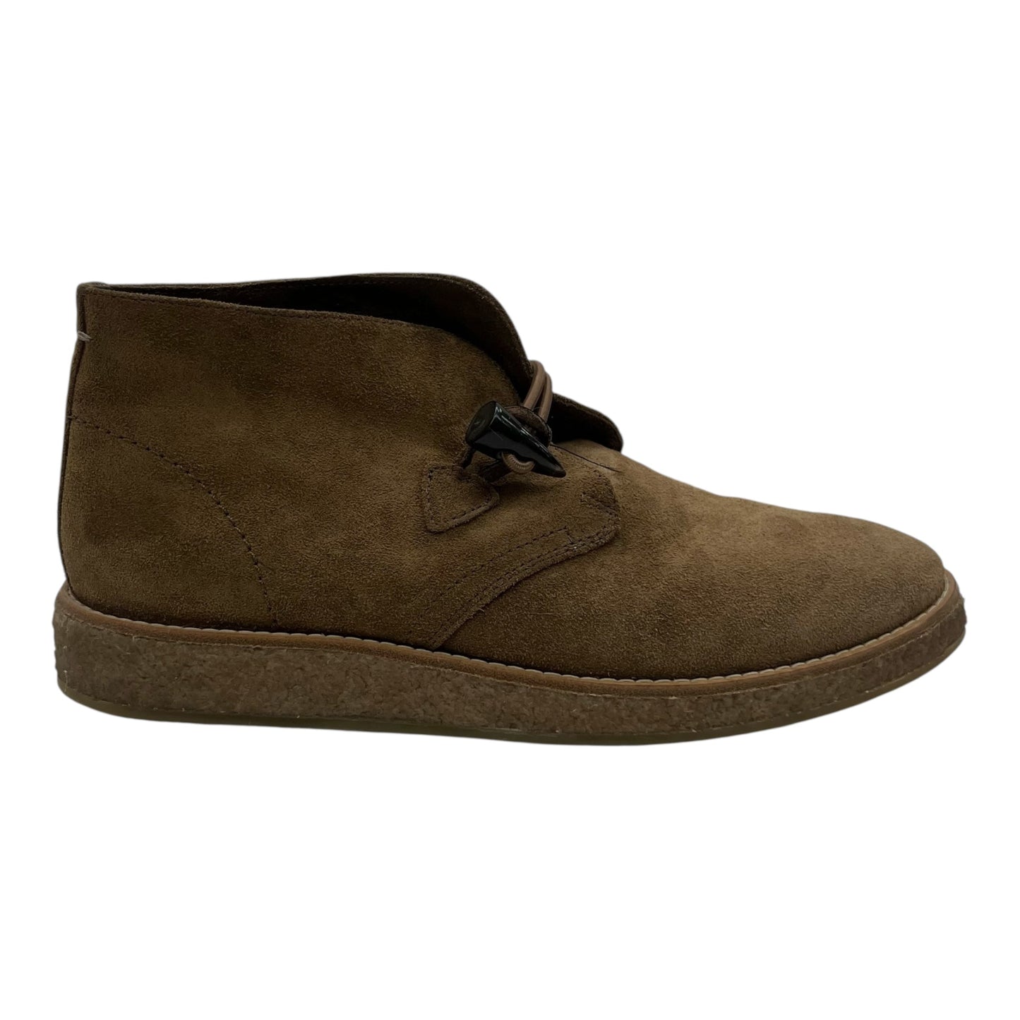 Boots Ankle Flats By Cmb In Tan, Size:8