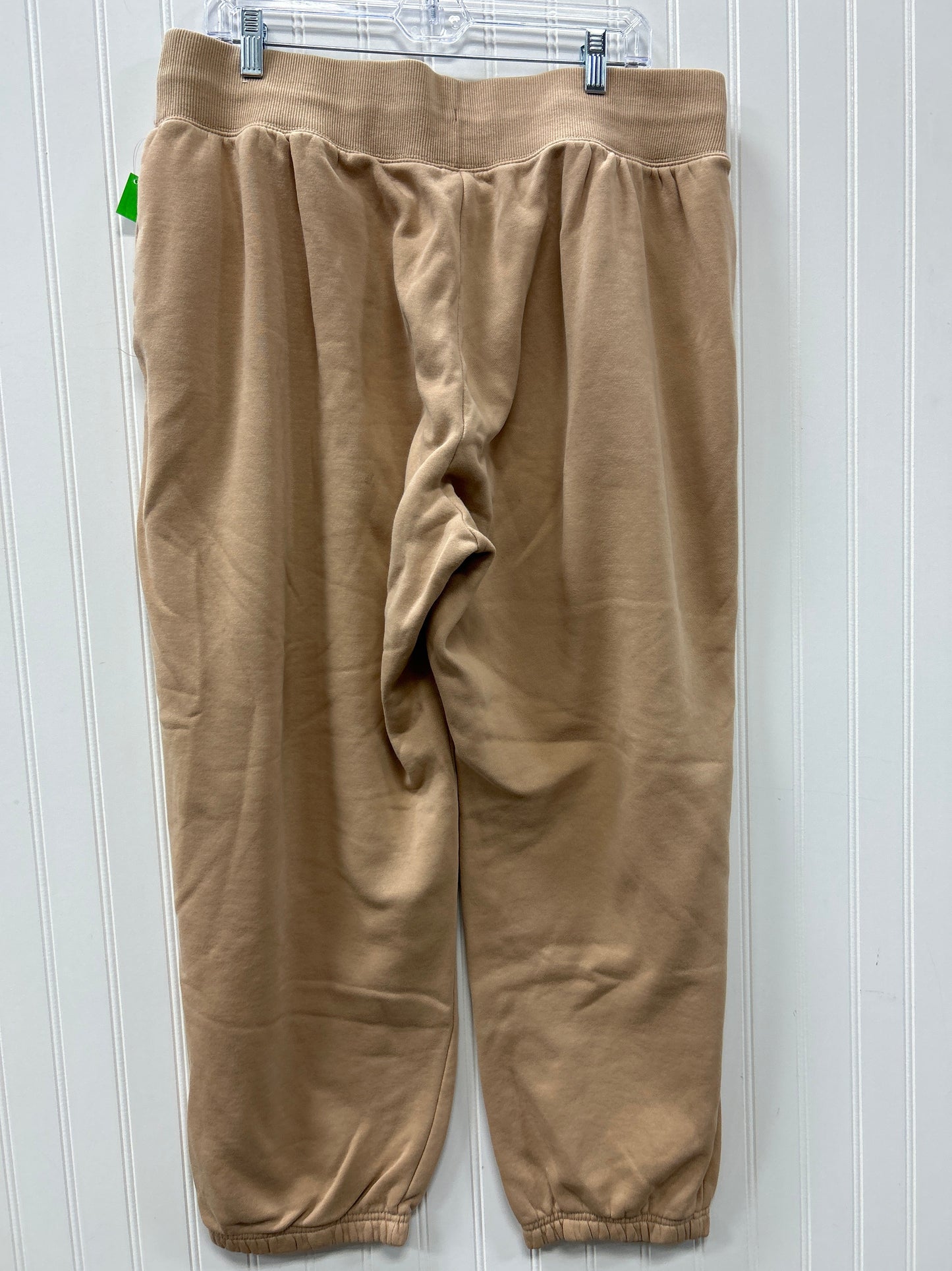 Athletic Pants By Nike In Tan, Size:Xl
