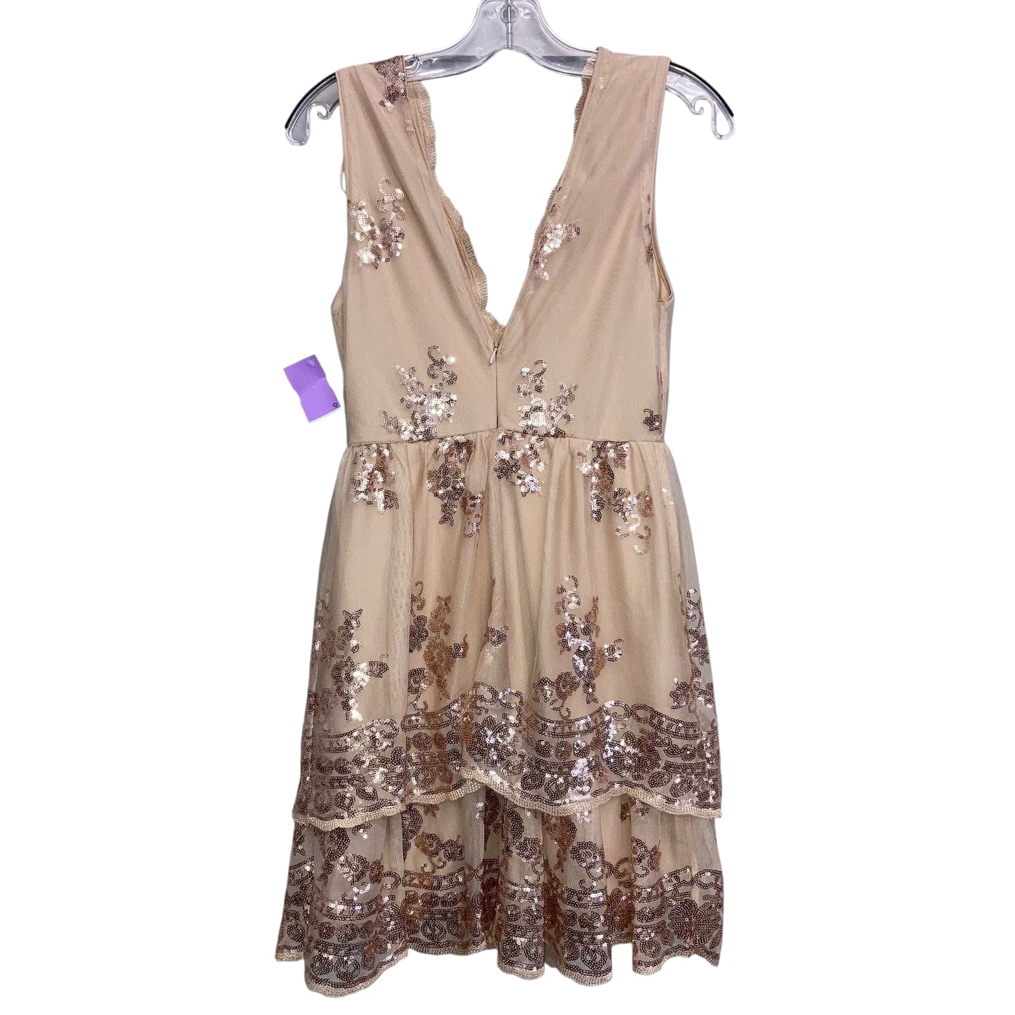 Dress Party Short By Altard State In Rose Gold, Size:S