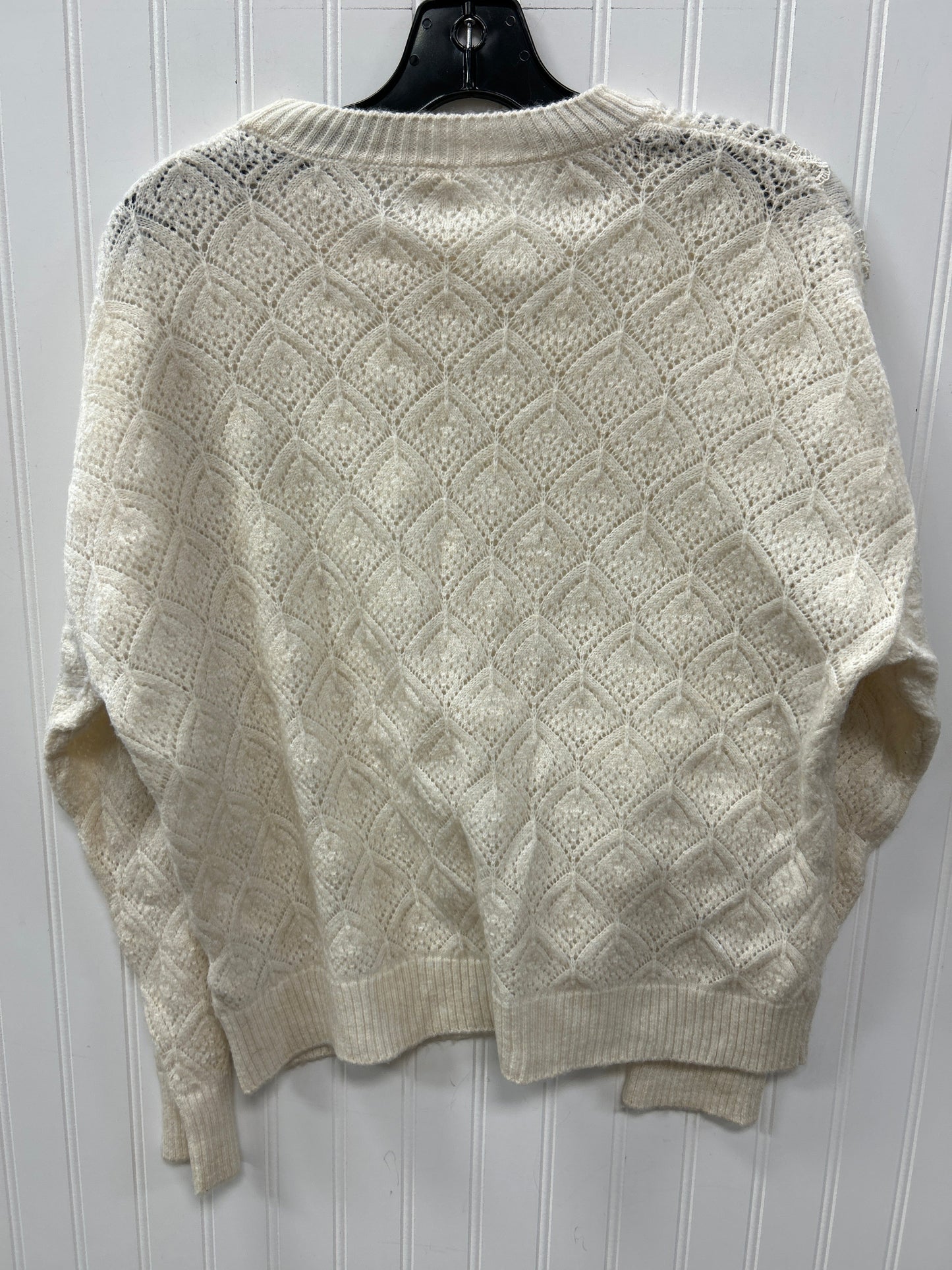 Sweater By Anthropologie In Cream, Size:S