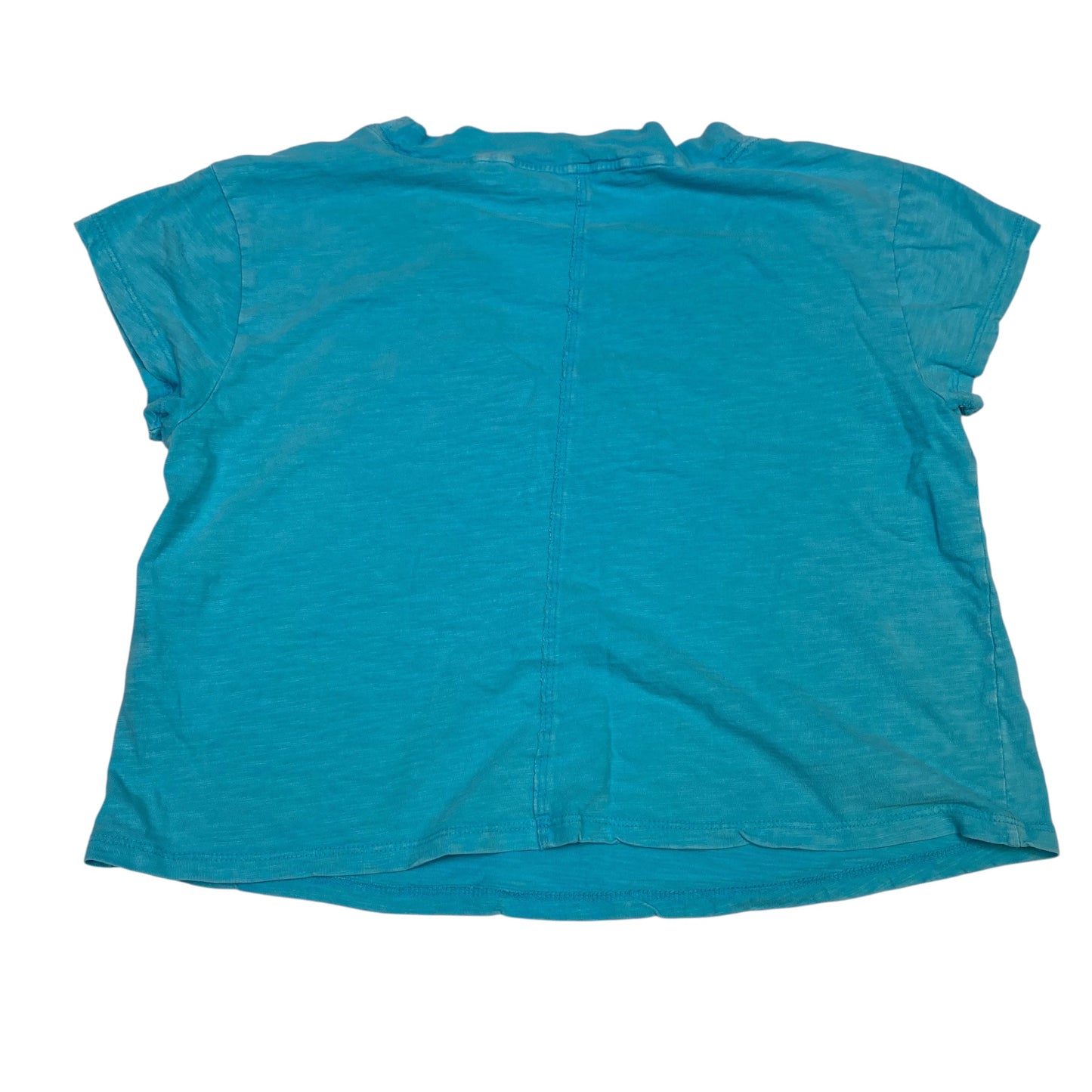 Top Ss Basic By Pilcro In Blue, Size:S