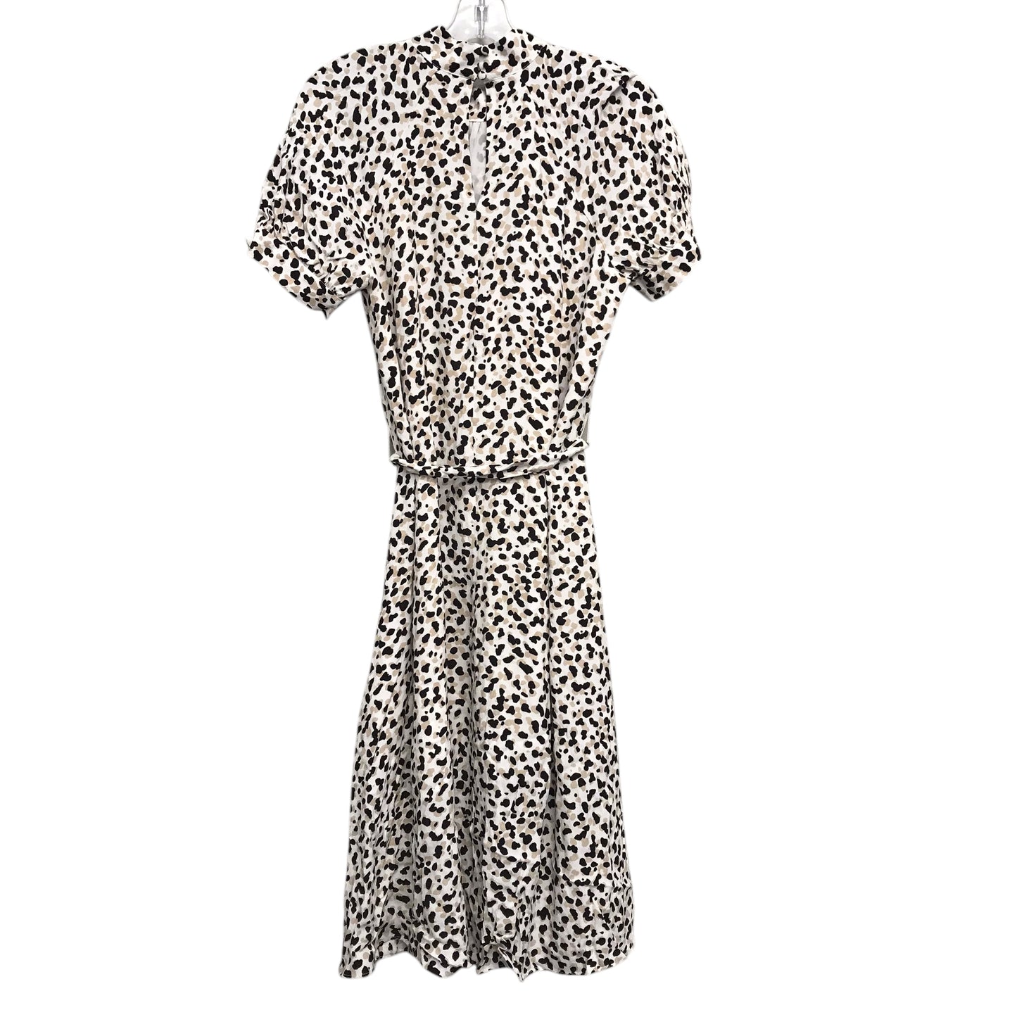 Dress Casual Midi By Ann Taylor In Animal Print, Size:S