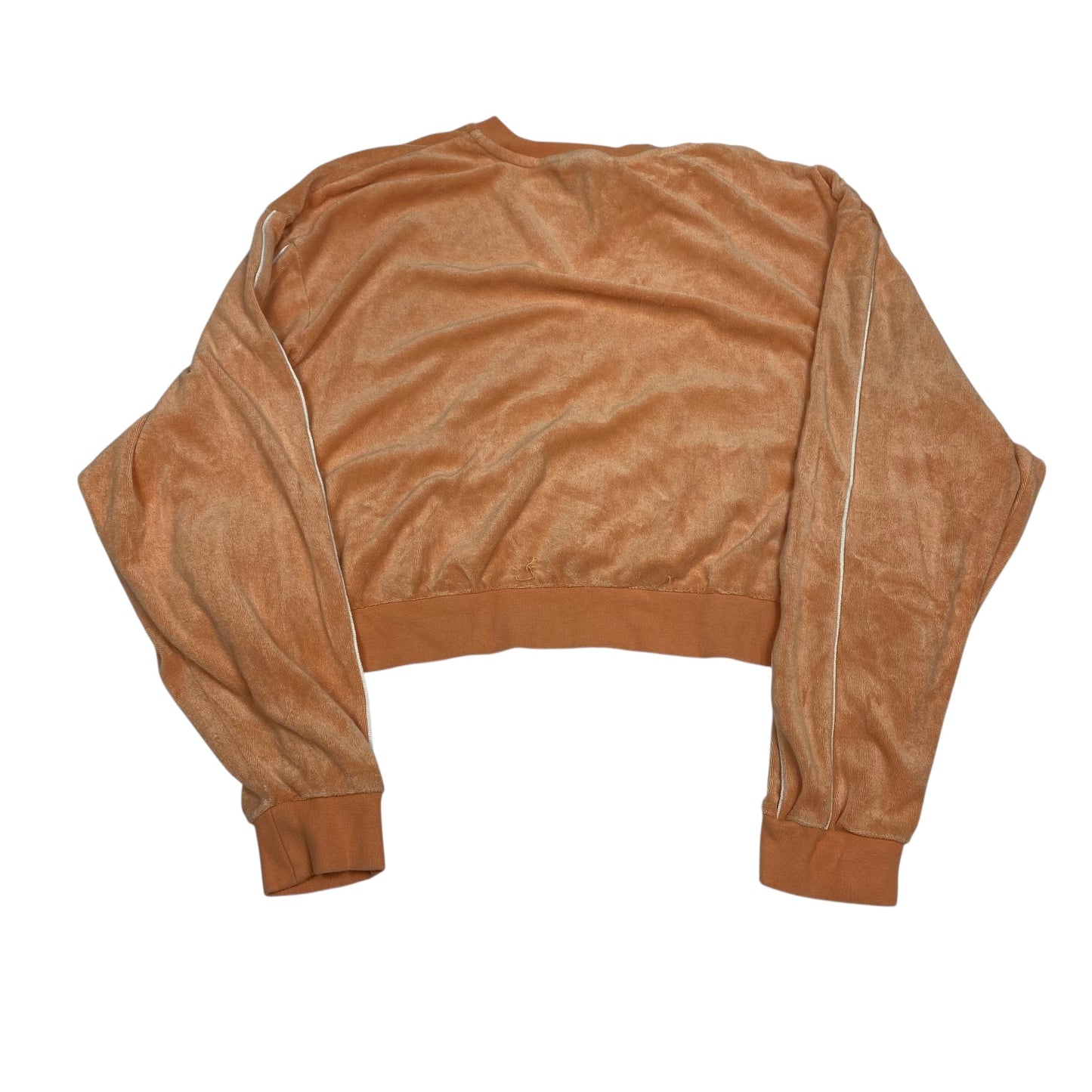 Athletic Sweatshirt Crewneck By Nike Apparel In Orange, Size:M