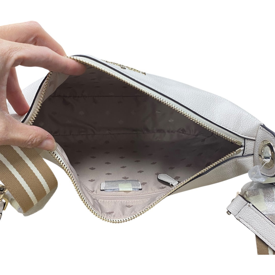 Handbag Designer By Kate Spade In Ivory, Size:Medium