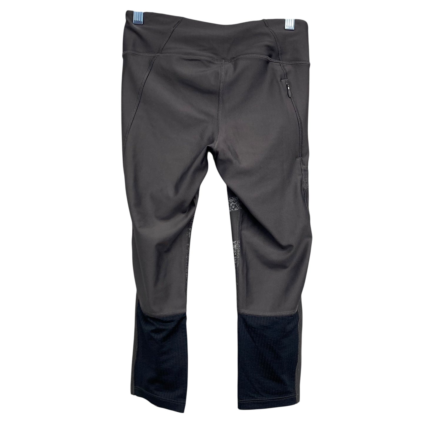 Athletic Leggings Capris By Under Armour In Grey, Size:S