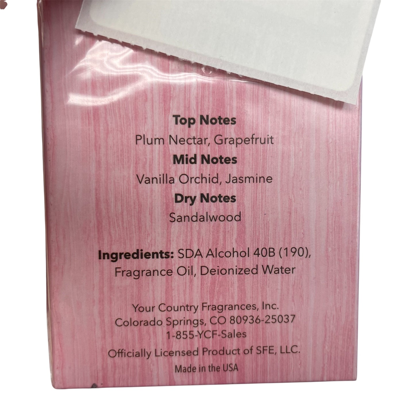 Fragrance By Lane Frost In Pink