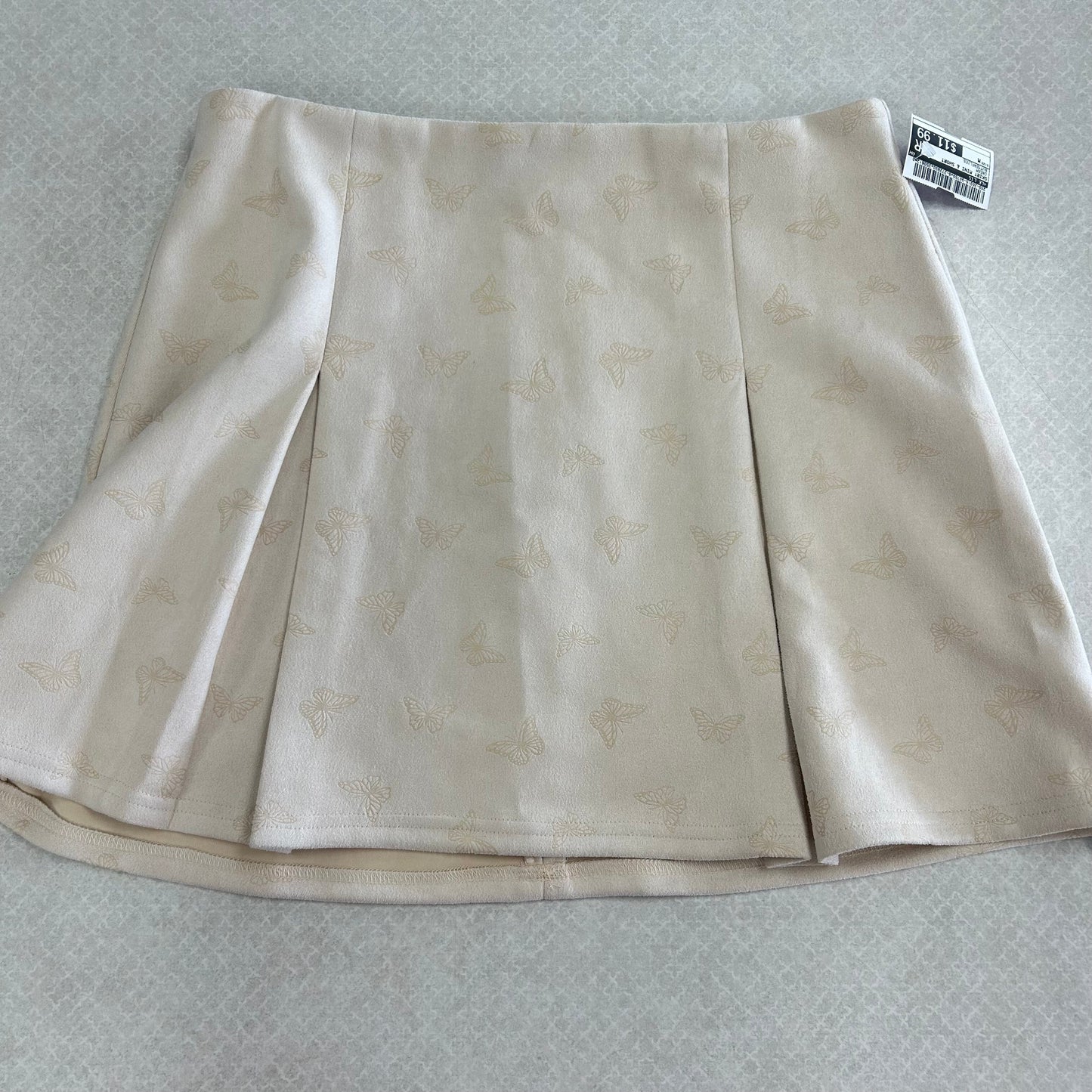 SKIRT MINI & SHORT by LE LIS In CREAM, Size: M