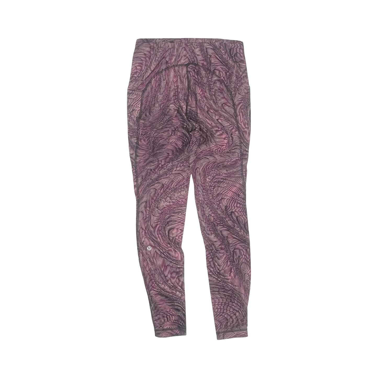 Athletic Leggings By Lululemon In Pink, Size:8