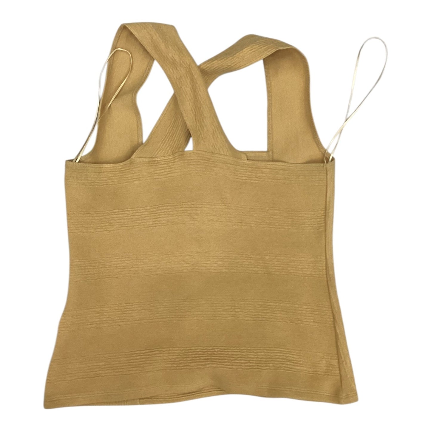 Top Sleeveless By Anthropologie In Yellow, Size:M
