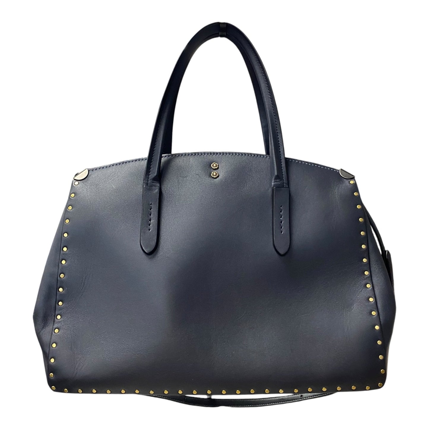 Handbag Designer By Coach In Navy, Size:Large