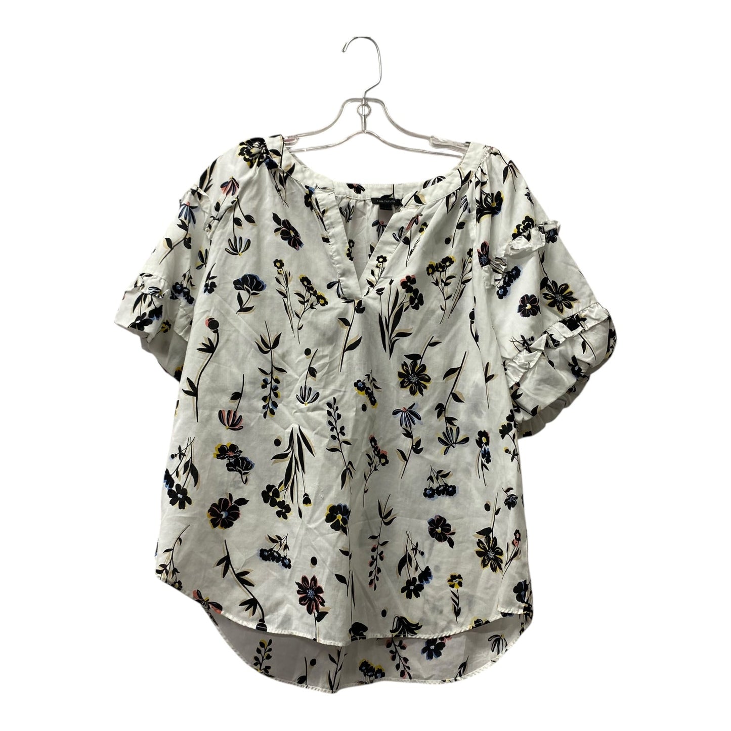 Top Ss By Ann Taylor In White, Size:L