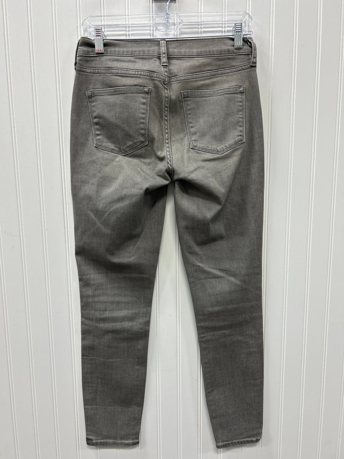 Jeans Skinny By J. Crew In Grey, Size:4