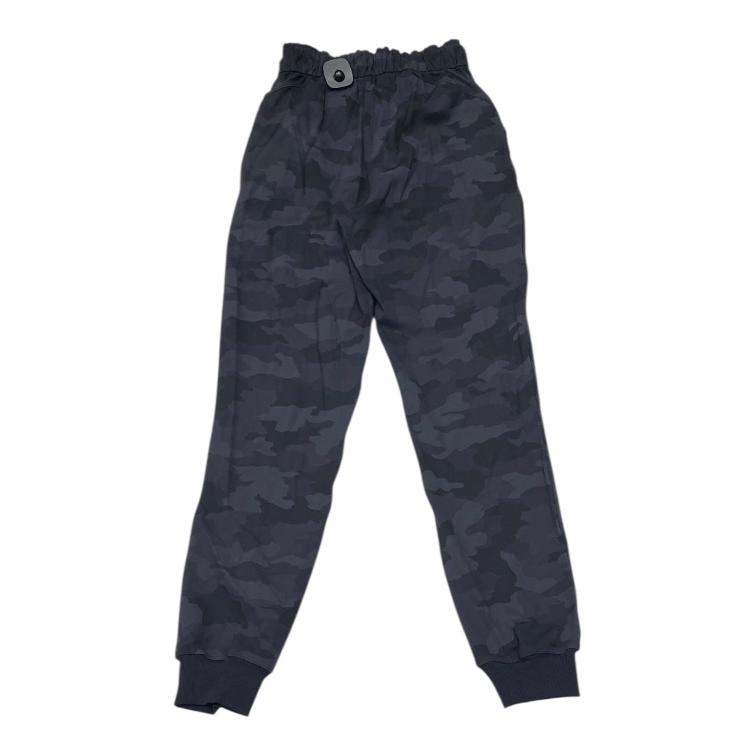 Athletic Pants By Lululemon In Camouflage Print, Size:4