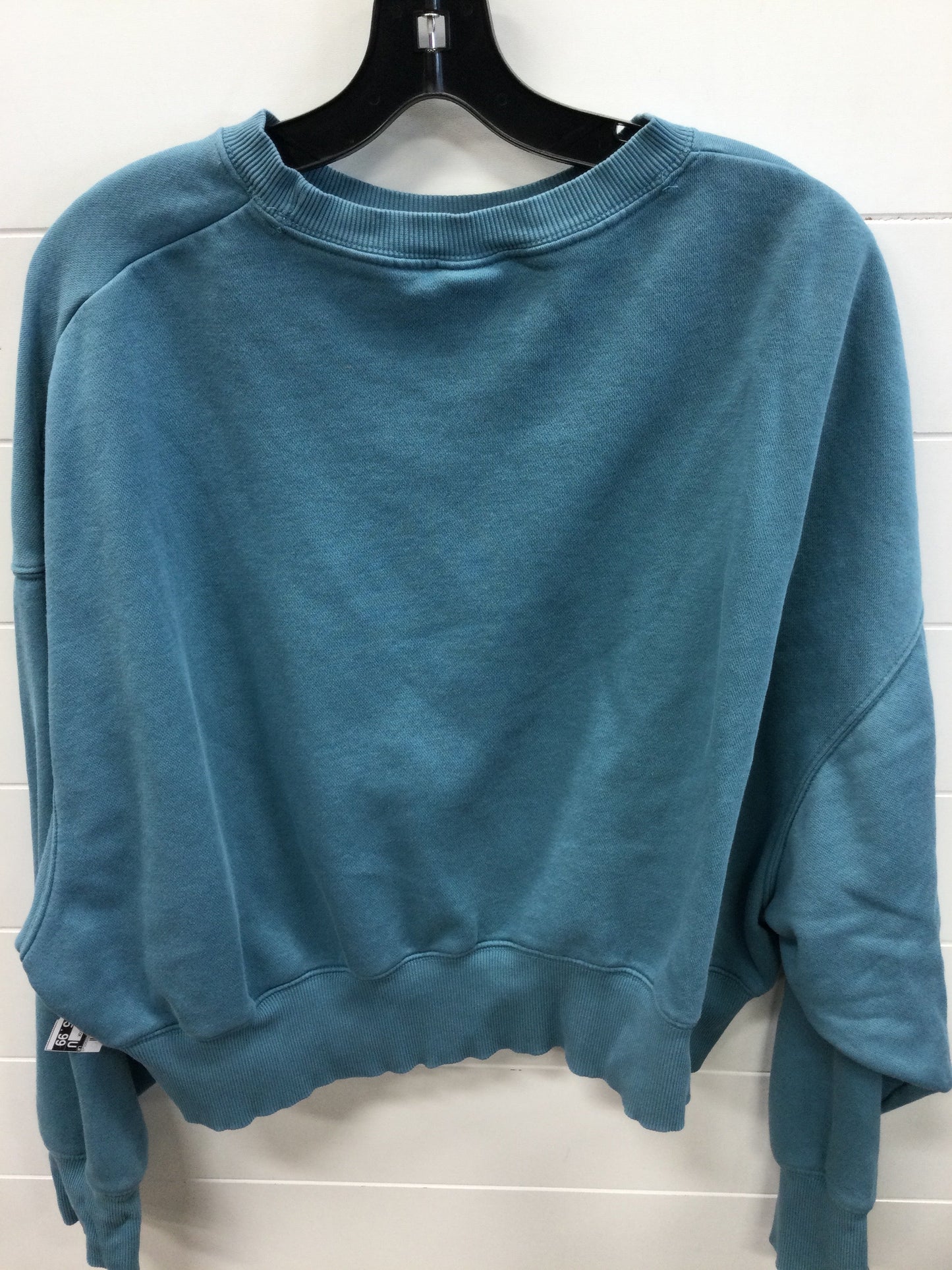 Athletic Top Ls Crewneck By Nike Apparel In Blue, Size:S