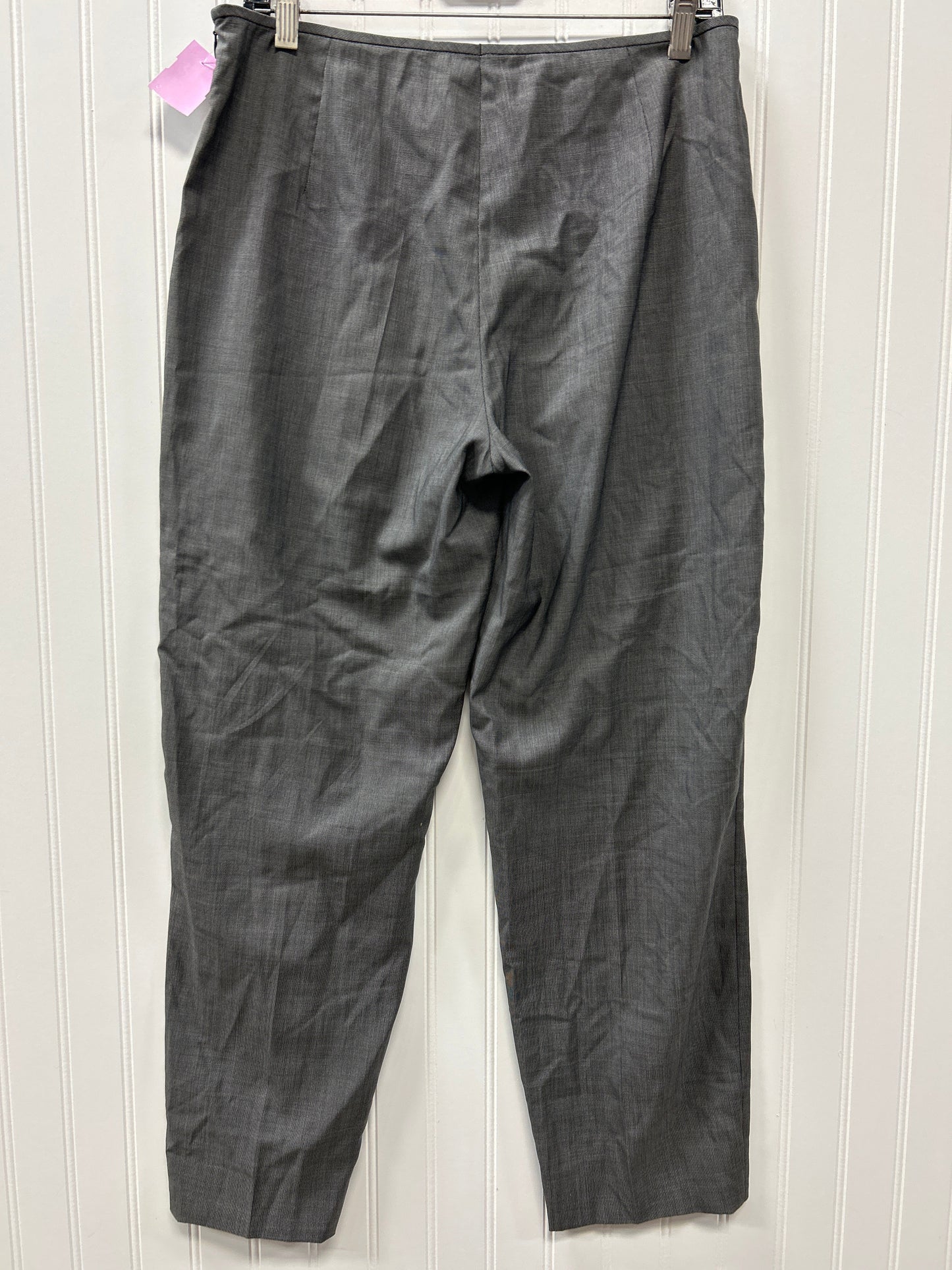 Pants Designer By Escada In Grey, Size:8