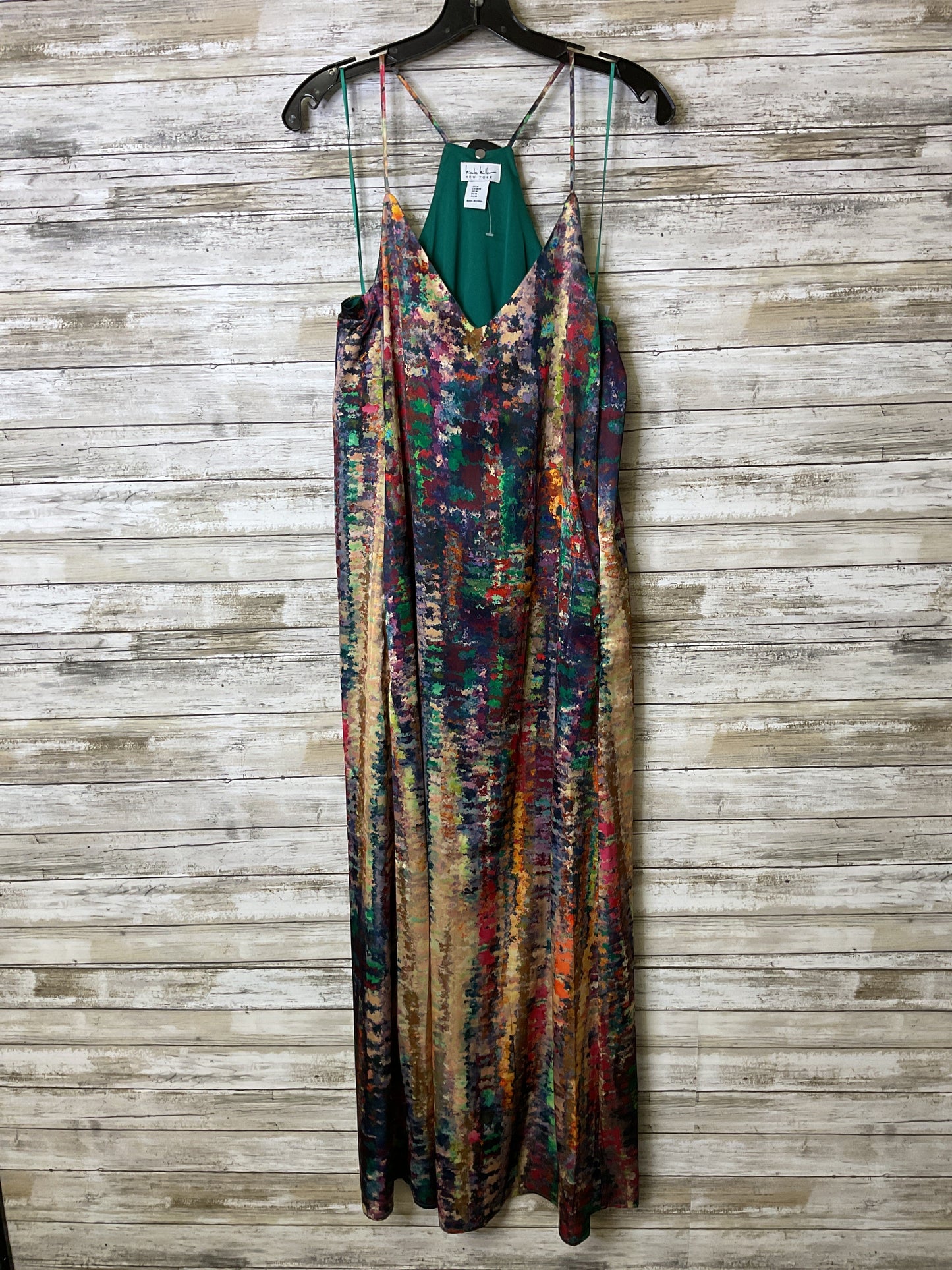 Dress Casual Maxi By Nicole Miller In Multi, Size:M