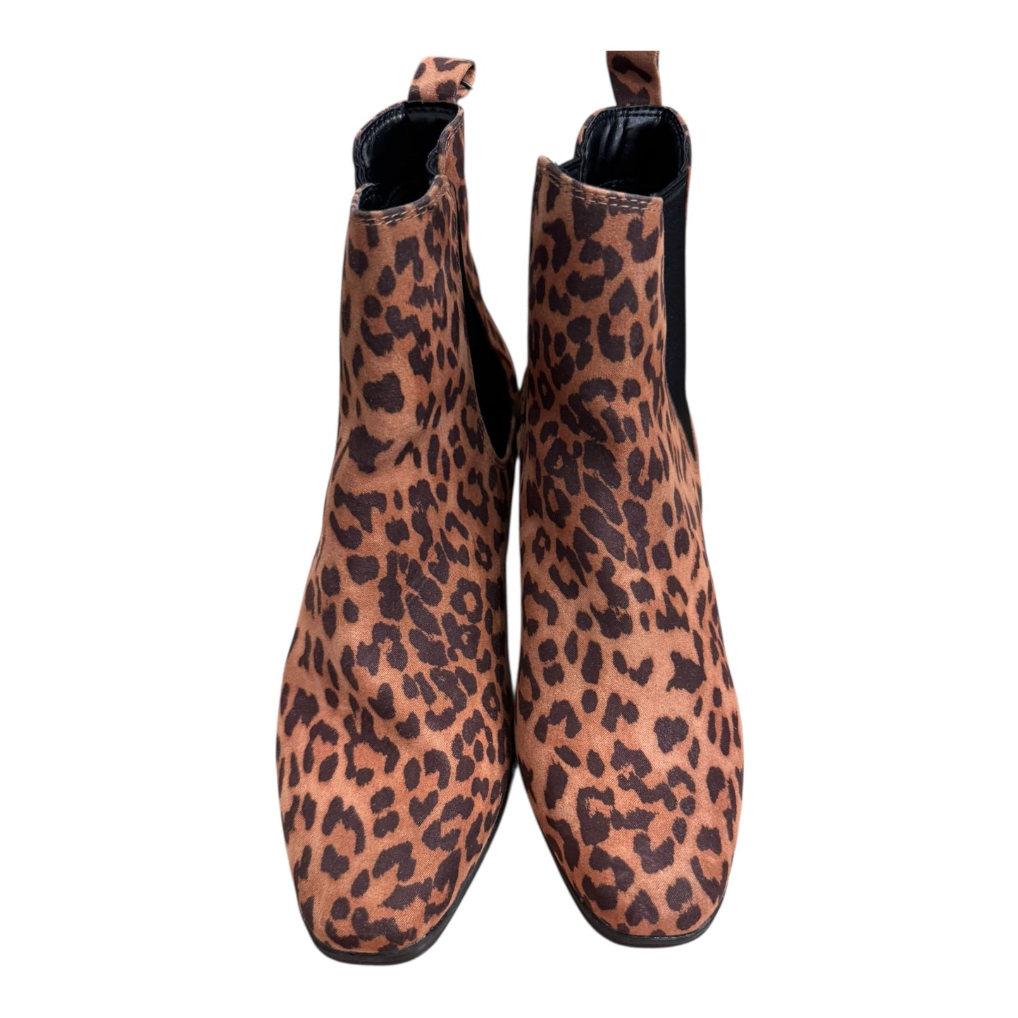 Boots Ankle Heels By A New Day In Animal Print, Size:9