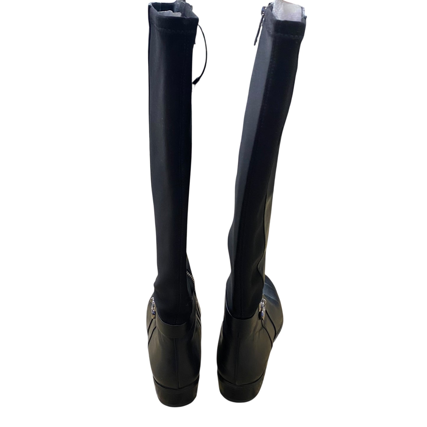 Boots Knee Flats By Michael By Michael Kors In Black, Size:6.5