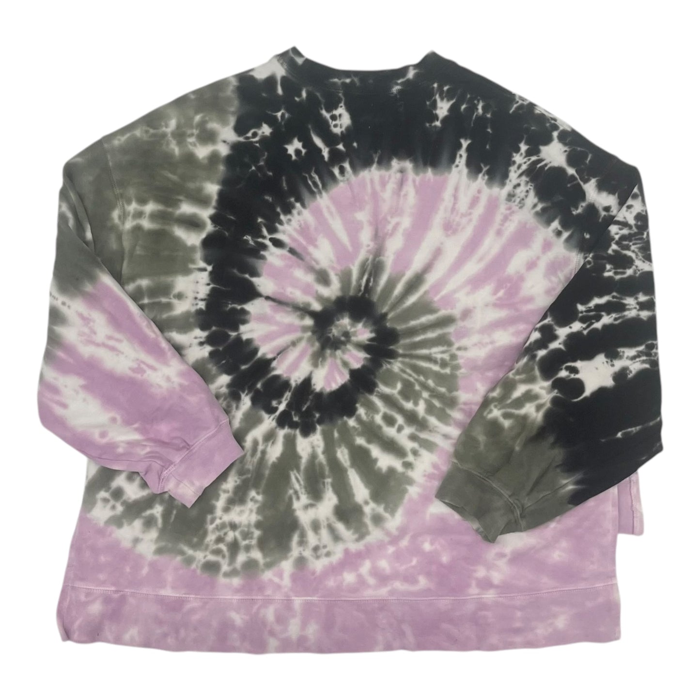 Top Ls By Electric & Rose In Tie Dye Print, Size:S