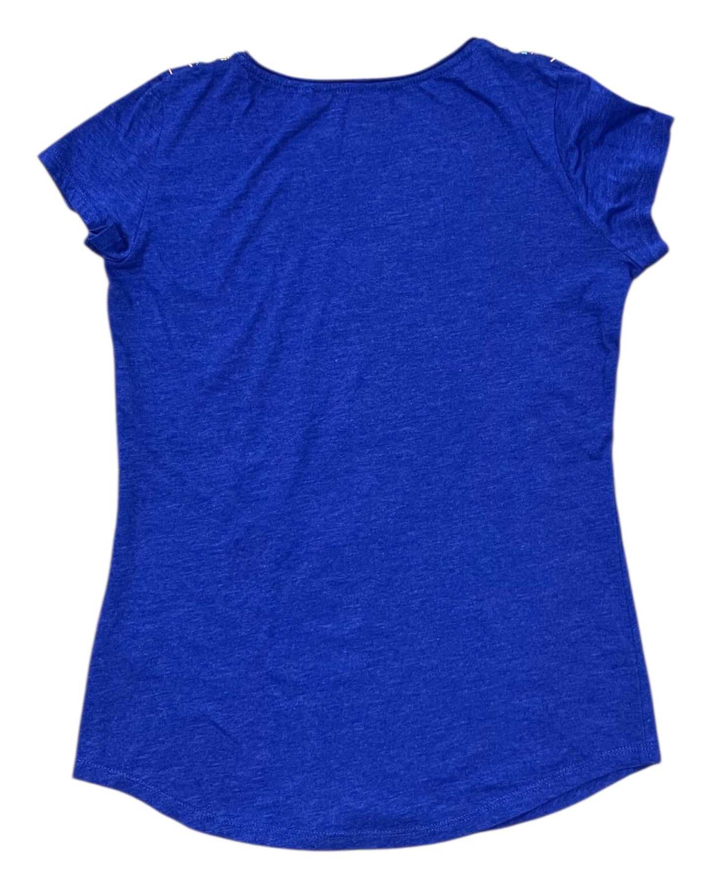 Top Ss By Clothes Mentor In Blue, Size:M